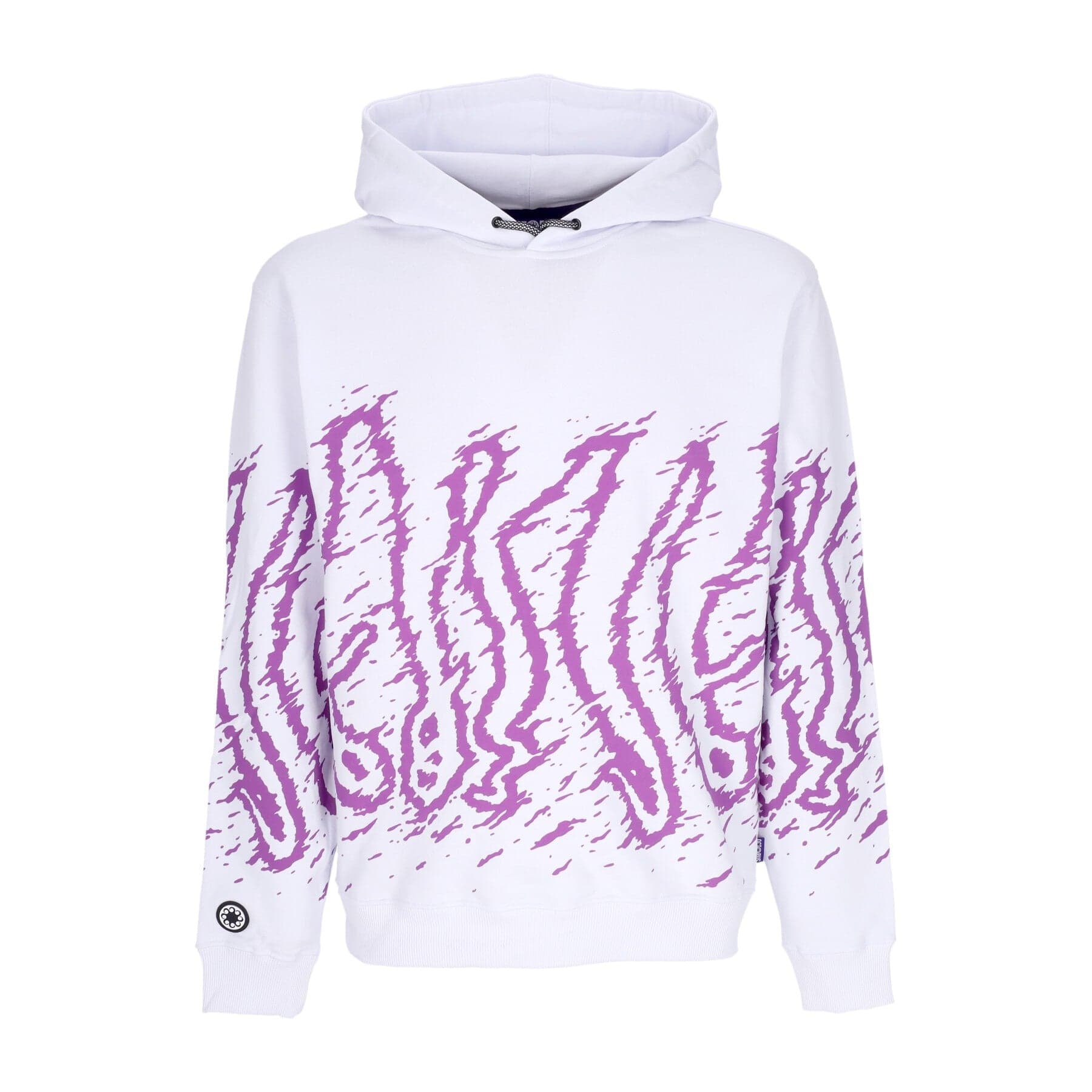OCTOPUS Felpa Leggera Cappuccio Uomo Fast Hoodie White - 3
