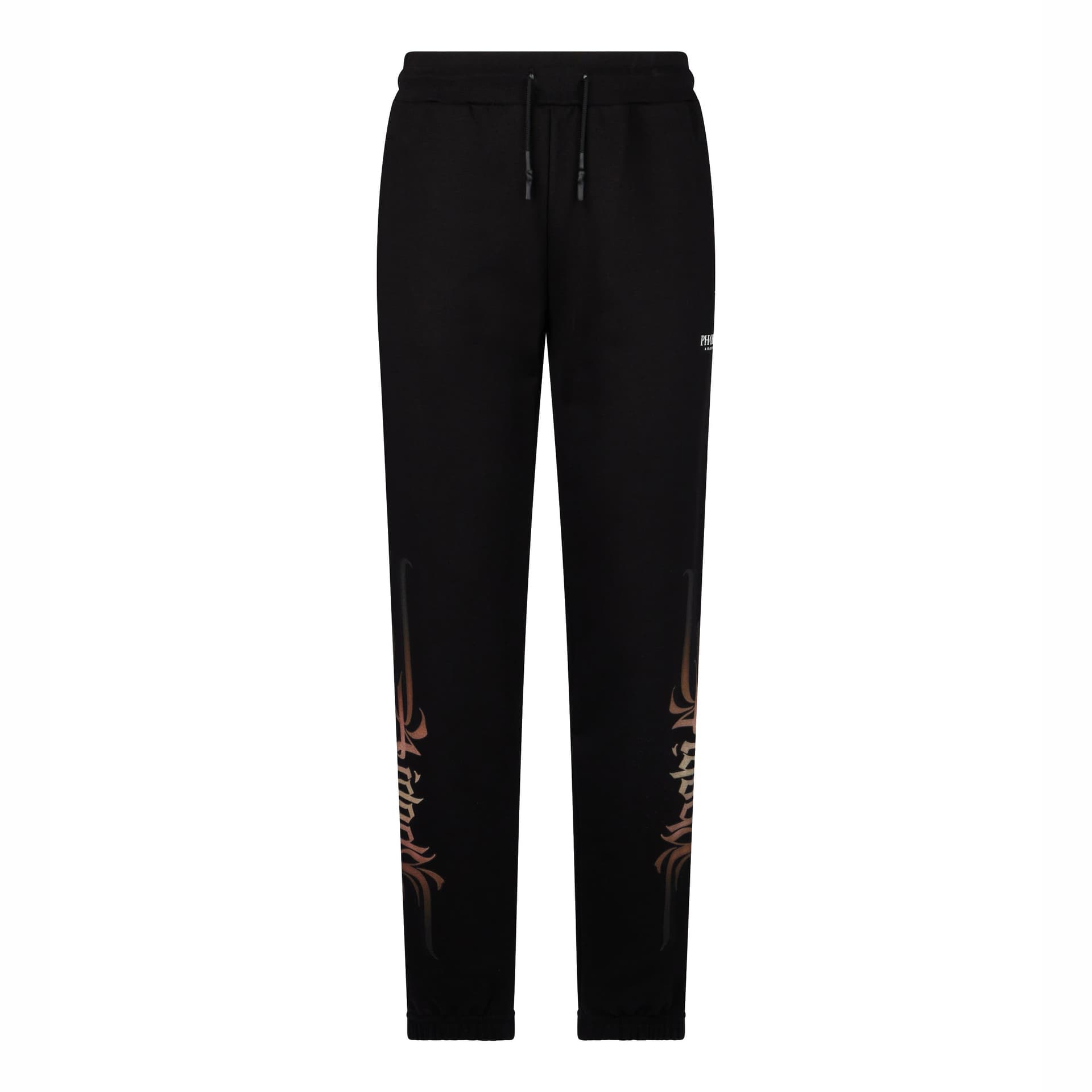 PHOBIA Pantalone Tuta Leggero Uomo Gothic Sh Print Pant Black - 3