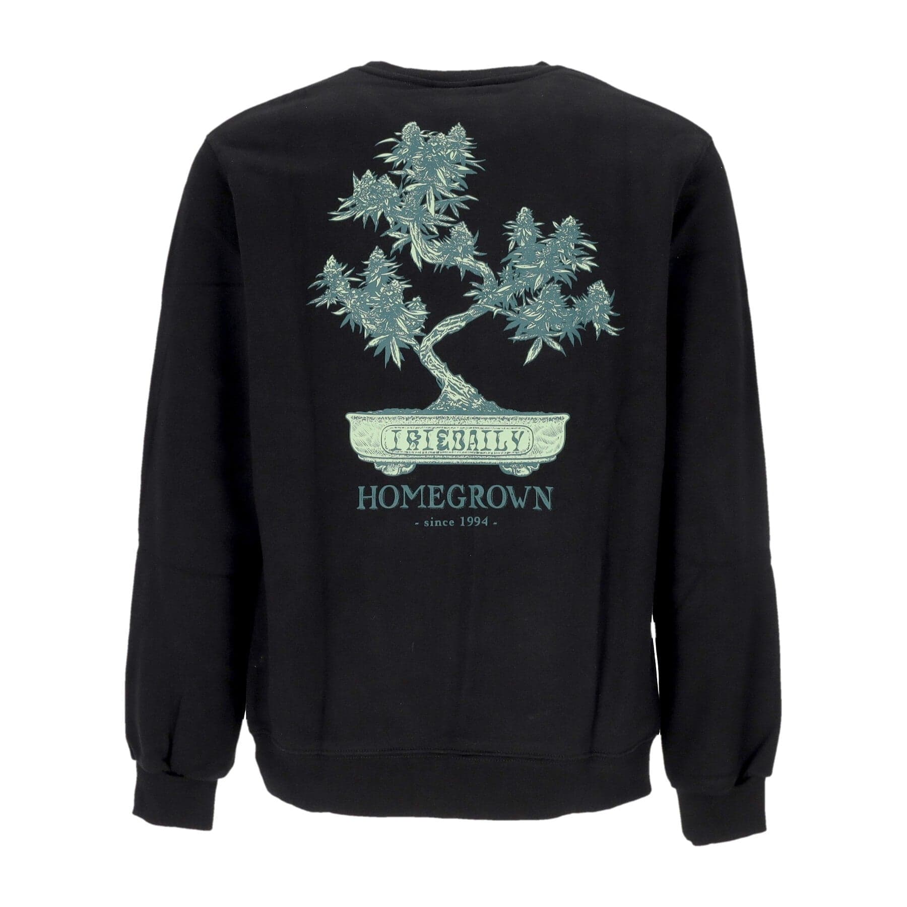 IRIEDAILY Felpa Girocollo Uomo Bonsigh Crewneck Black - 3