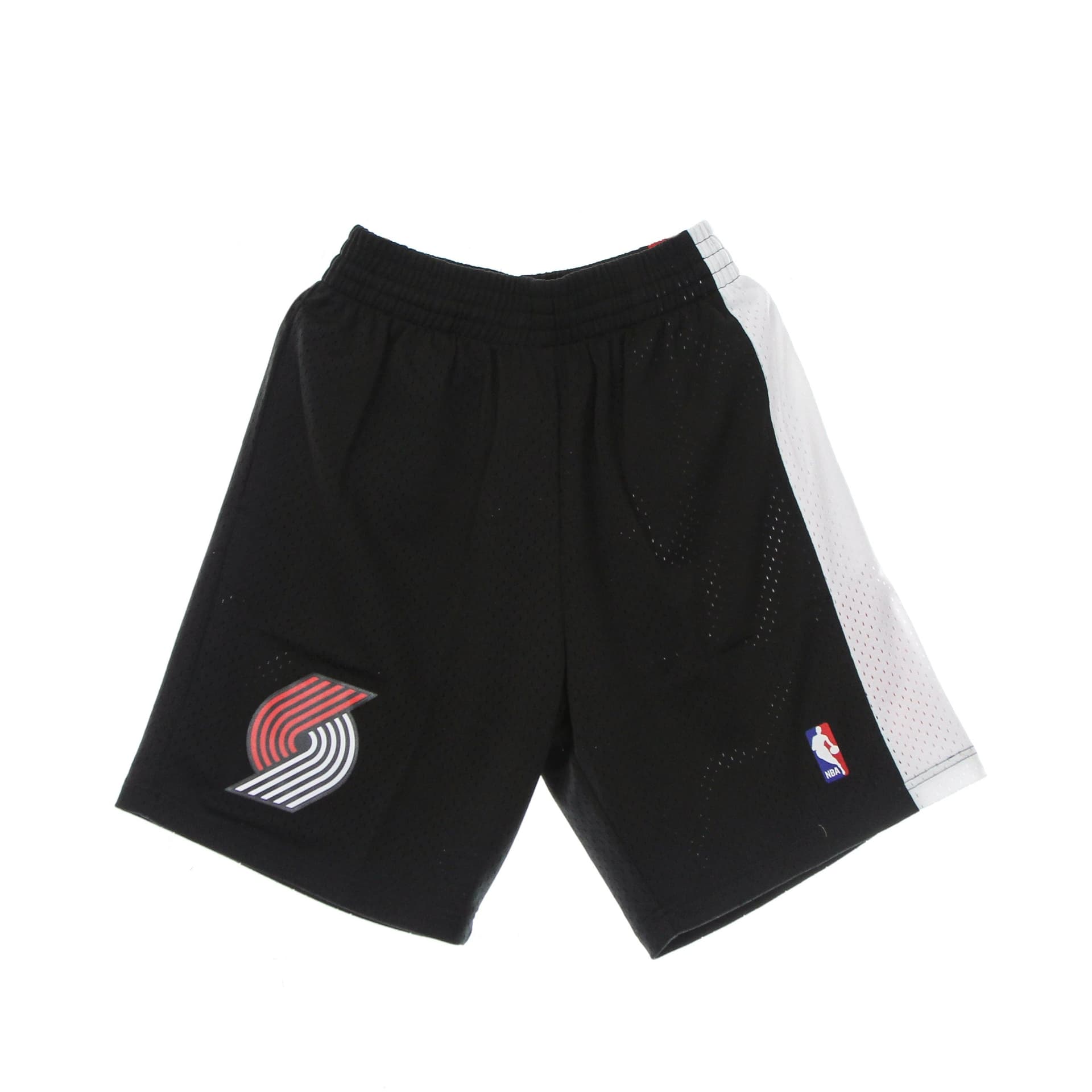 MITCHELL &amp; NESS Pantaloncino Basket Uomo Nba Swingman Shorts Hardwood Classics 1999-00 Porbla Original Team Colors - 5