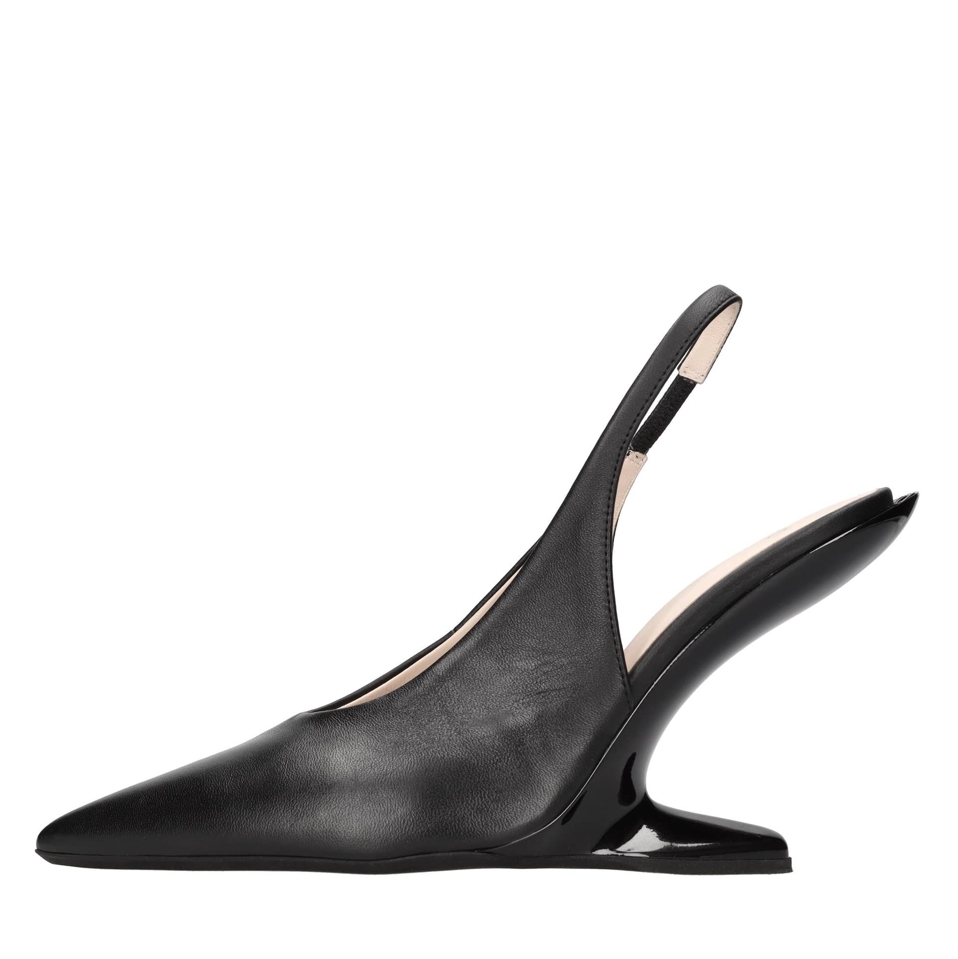 N°21  Scarpe con Tacco Nero - 7
