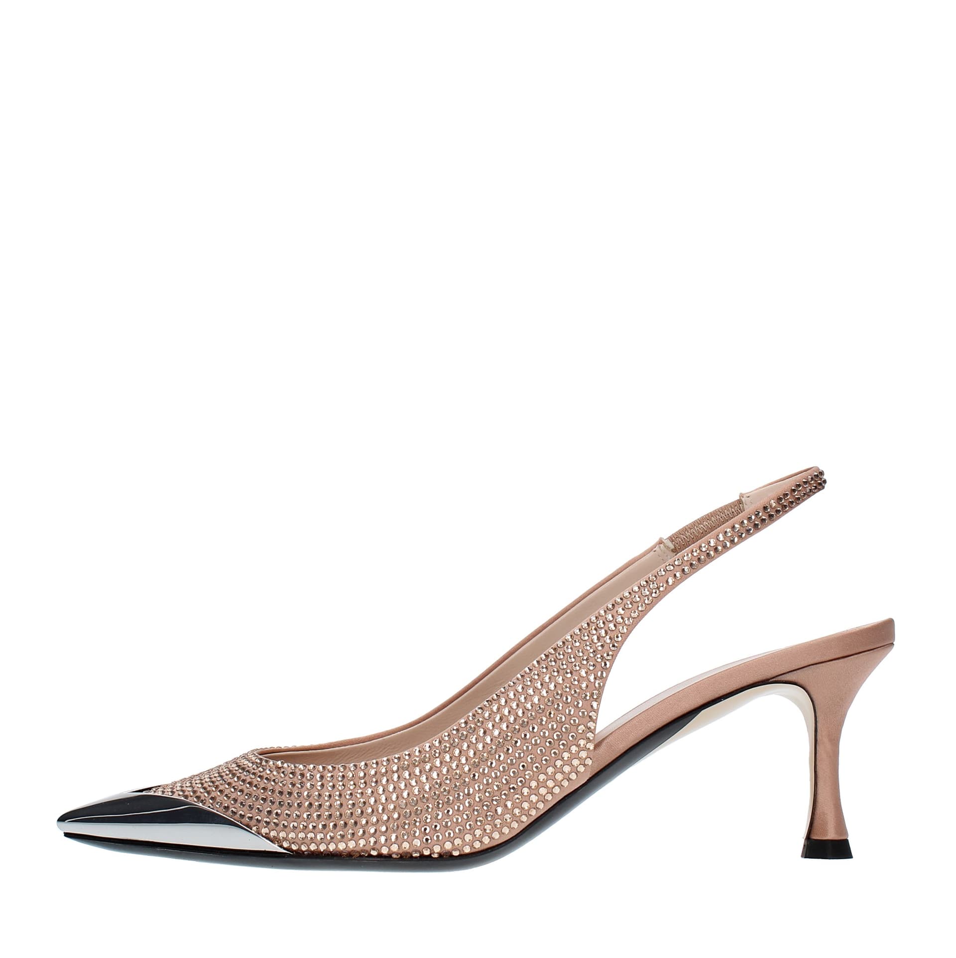 N°21  Scarpe con Tacco Beige - 7