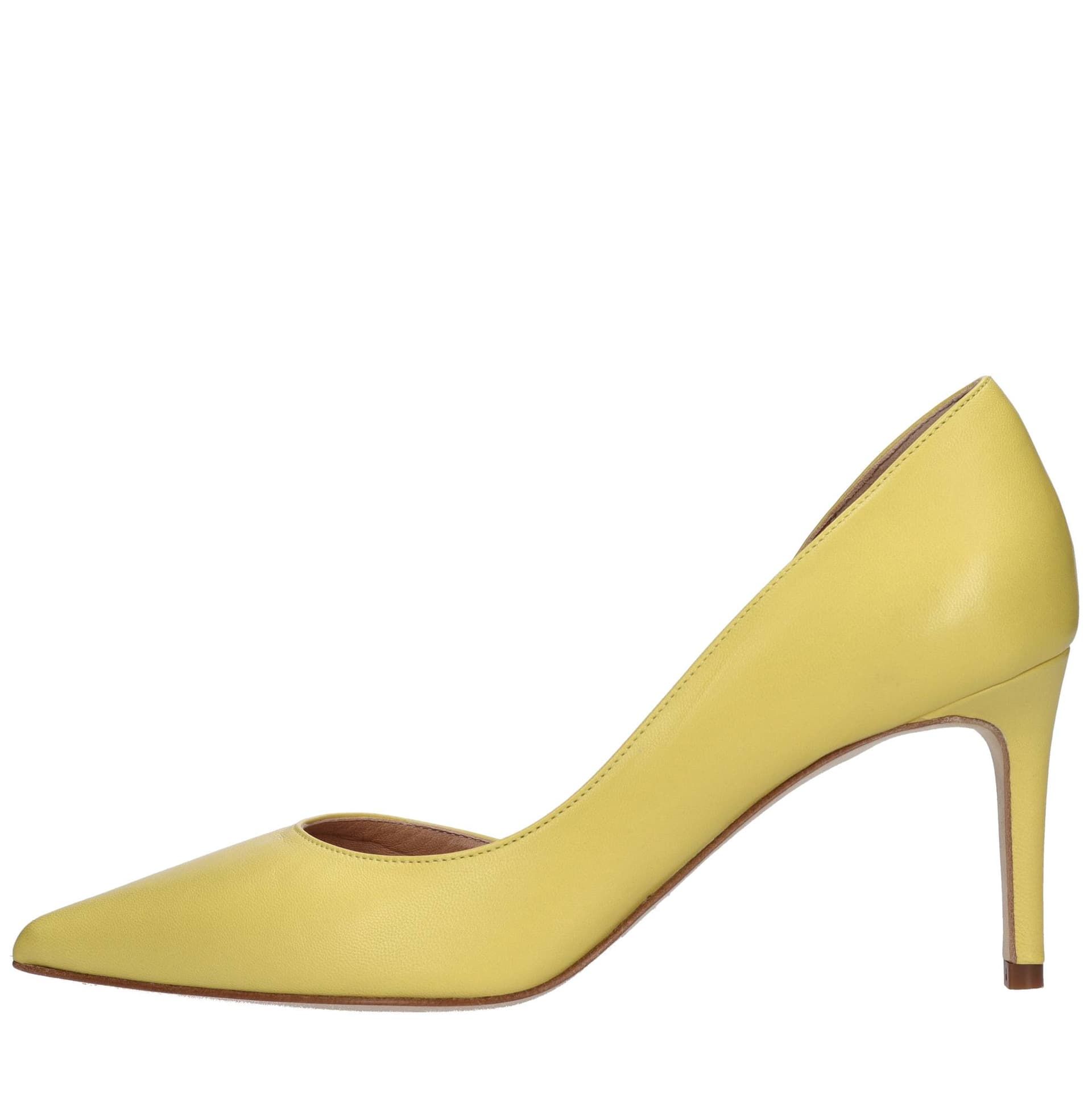 Chantal  Scarpe con Tacco Giallo - 6
