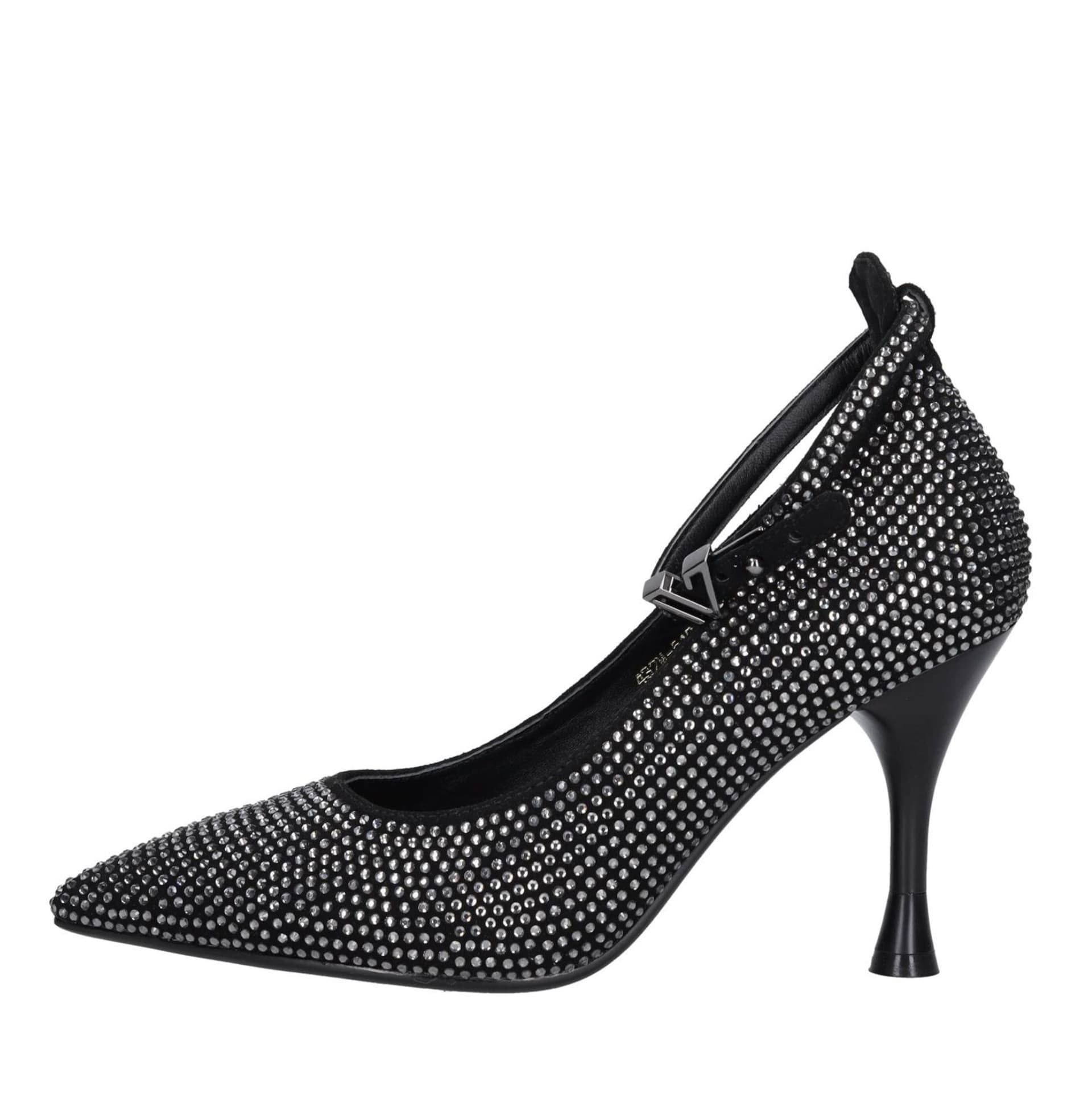 Emanuelle Vee  Scarpe con Tacco Nero - 7