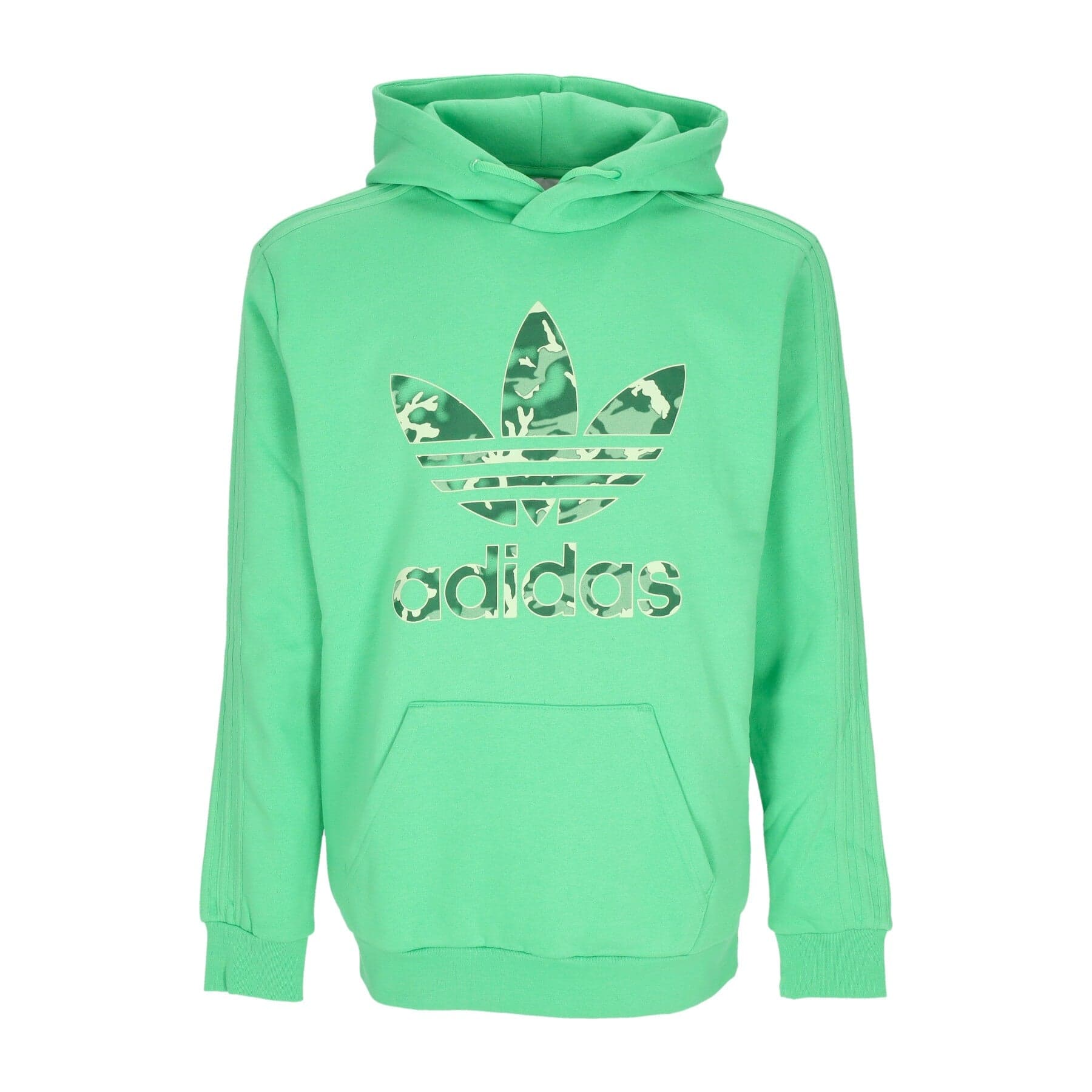 Adidas Felpa Cappuccio Uomo Graphics Camo Infill Hoodie Pale Green - 3