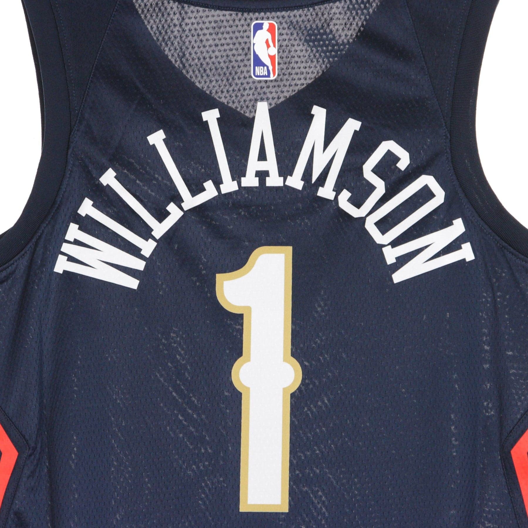 NIKE NBA Canotta Basket Uomo Nba Swingman Jersey Icon Edition 2020 No 1 Zion Williamson Neopel College Navy/club Gold - 5
