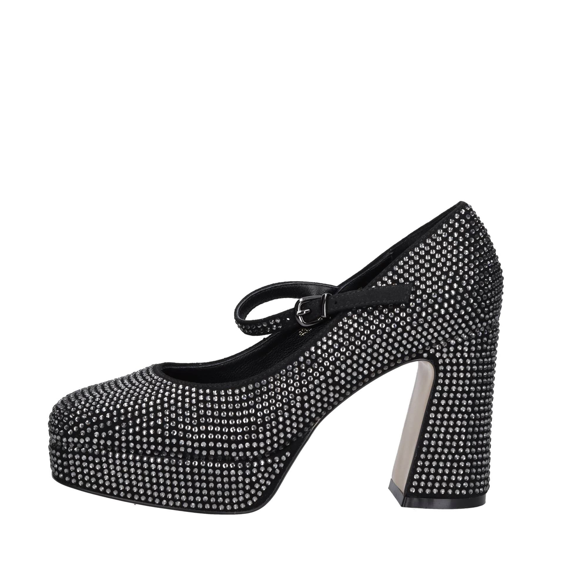 Emanuelle Vee  Scarpe con Tacco Nero - 7