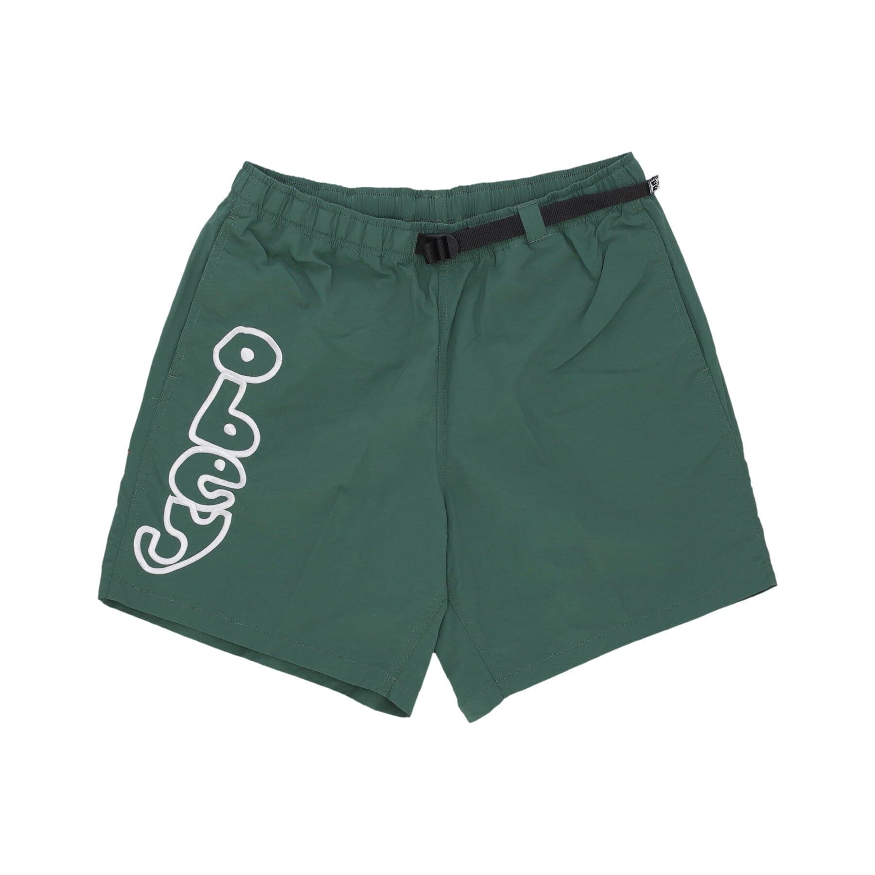 OBEY Pantaloncino Uomo Resound Web Belt Short Palm Leaf - 3