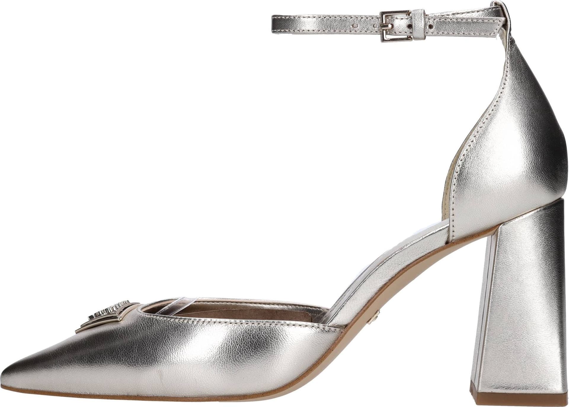Guess  Scarpe con Tacco Platino - 6