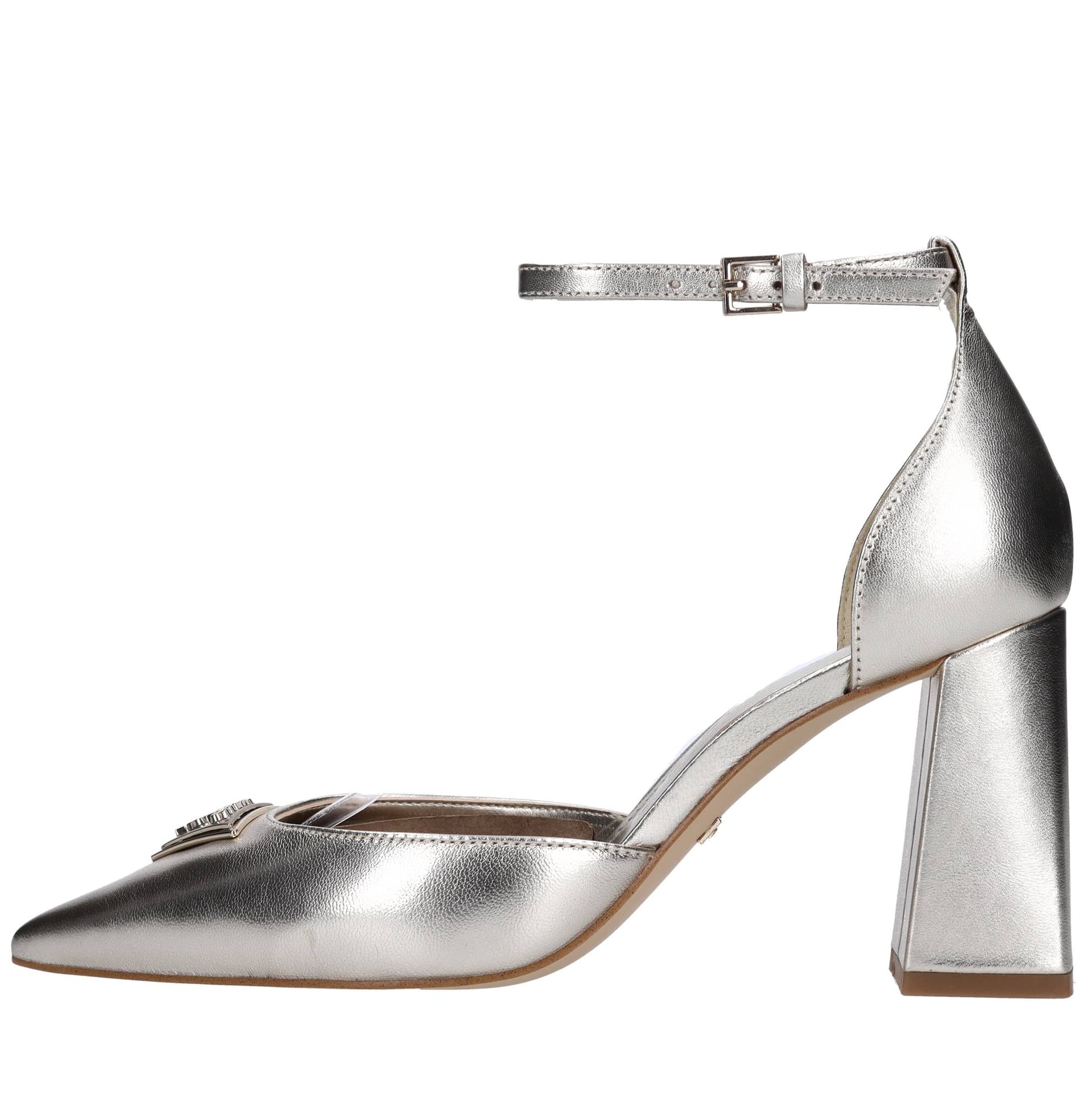 Guess  Scarpe con Tacco Platino - 6