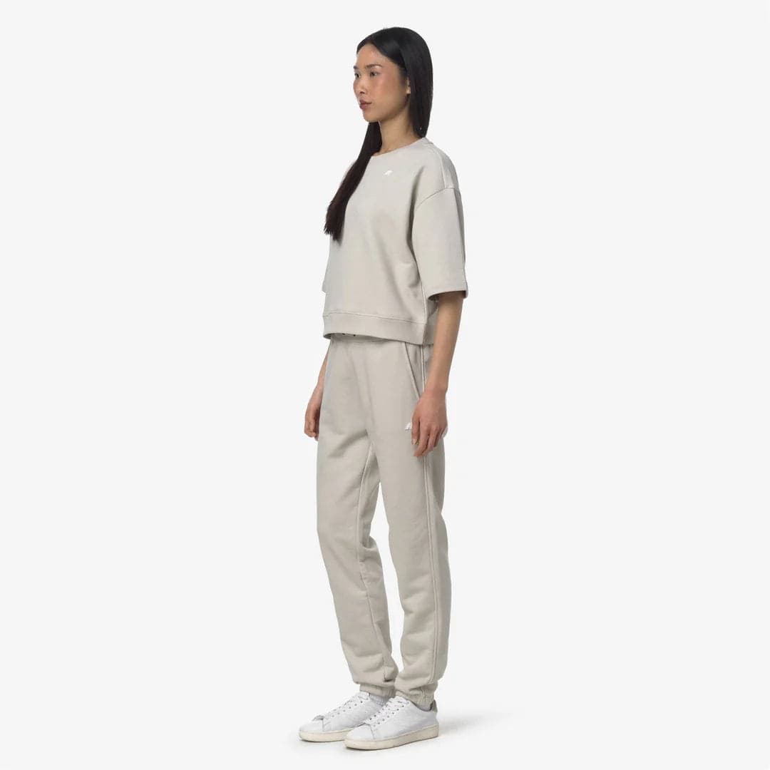 K-WAY Pantaloni in felpa donna Sportivi Athleisure Donna con Vita Regolabile in Pantaloni Broadway Red - Barletta, commercioVirtuoso.it