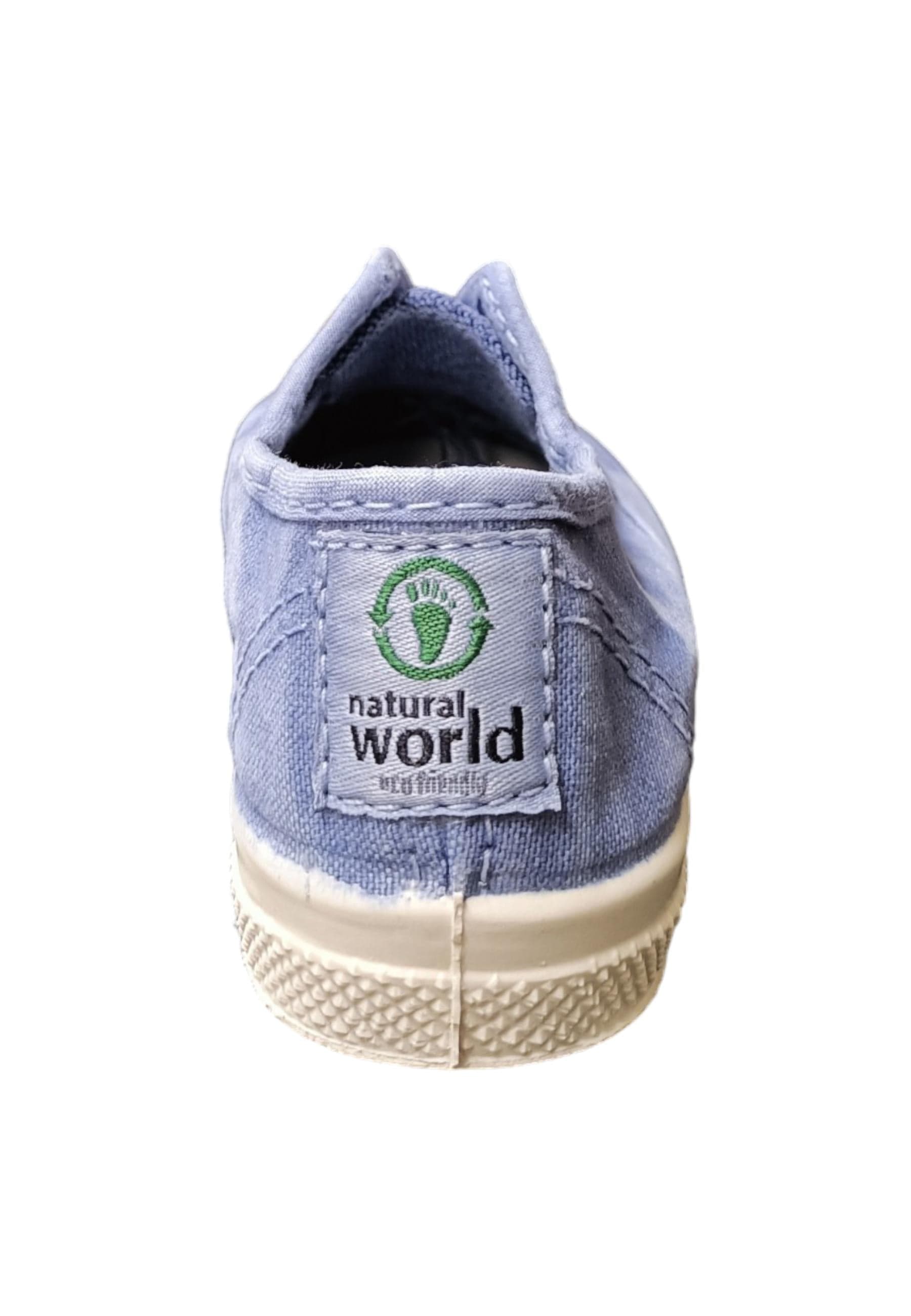 Scarpe sneakers Bambini e ragazzi natural world 470  Celeste elastico in Sneaker casual Scarpetteria Gica - Trani, commercioVirtuoso.it