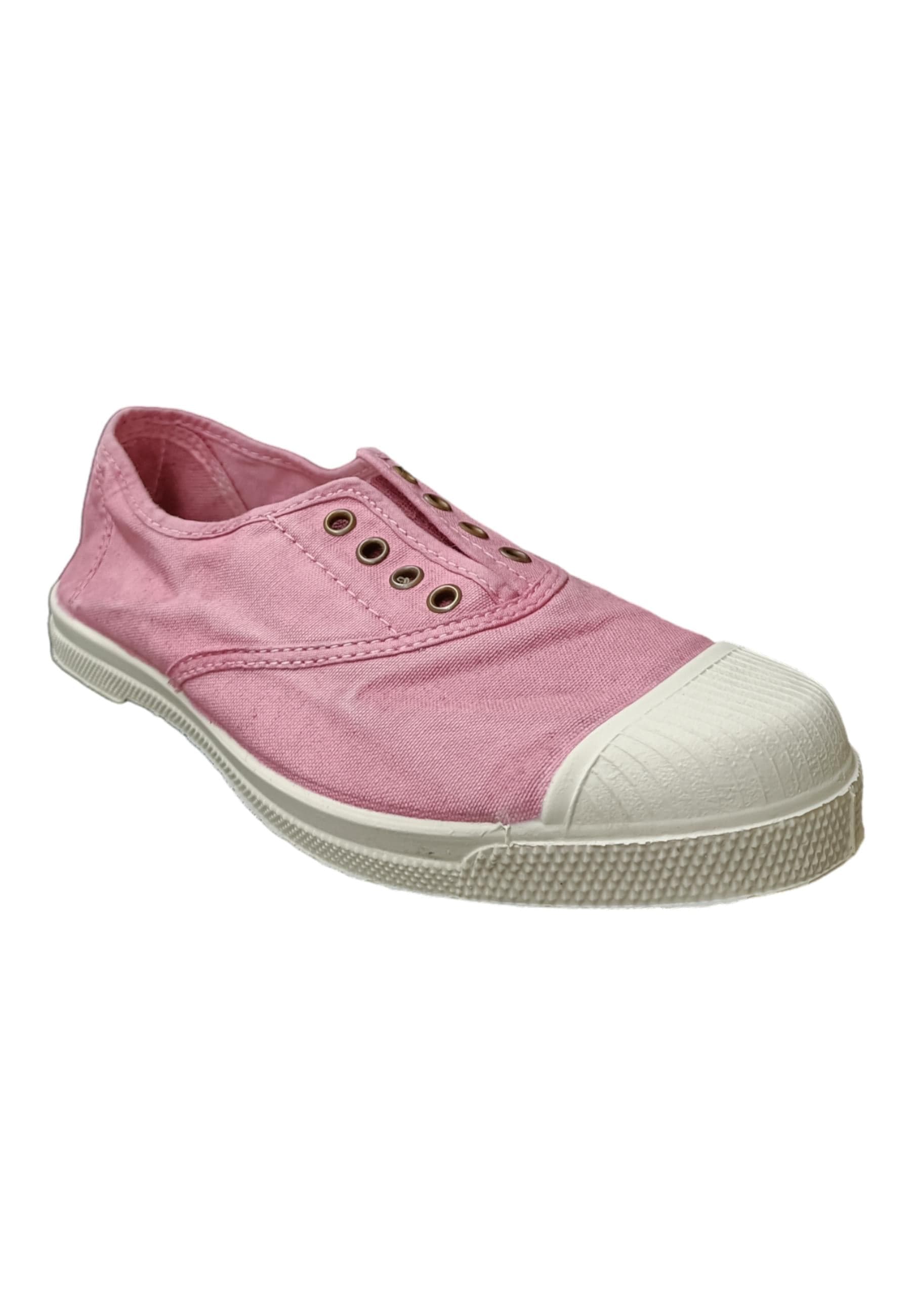 Scarpe sneakers Bambine e ragazze natural world 470  rosa elastico in Sneaker casual Scarpetteria Gica - Trani, commercioVirtuoso.it