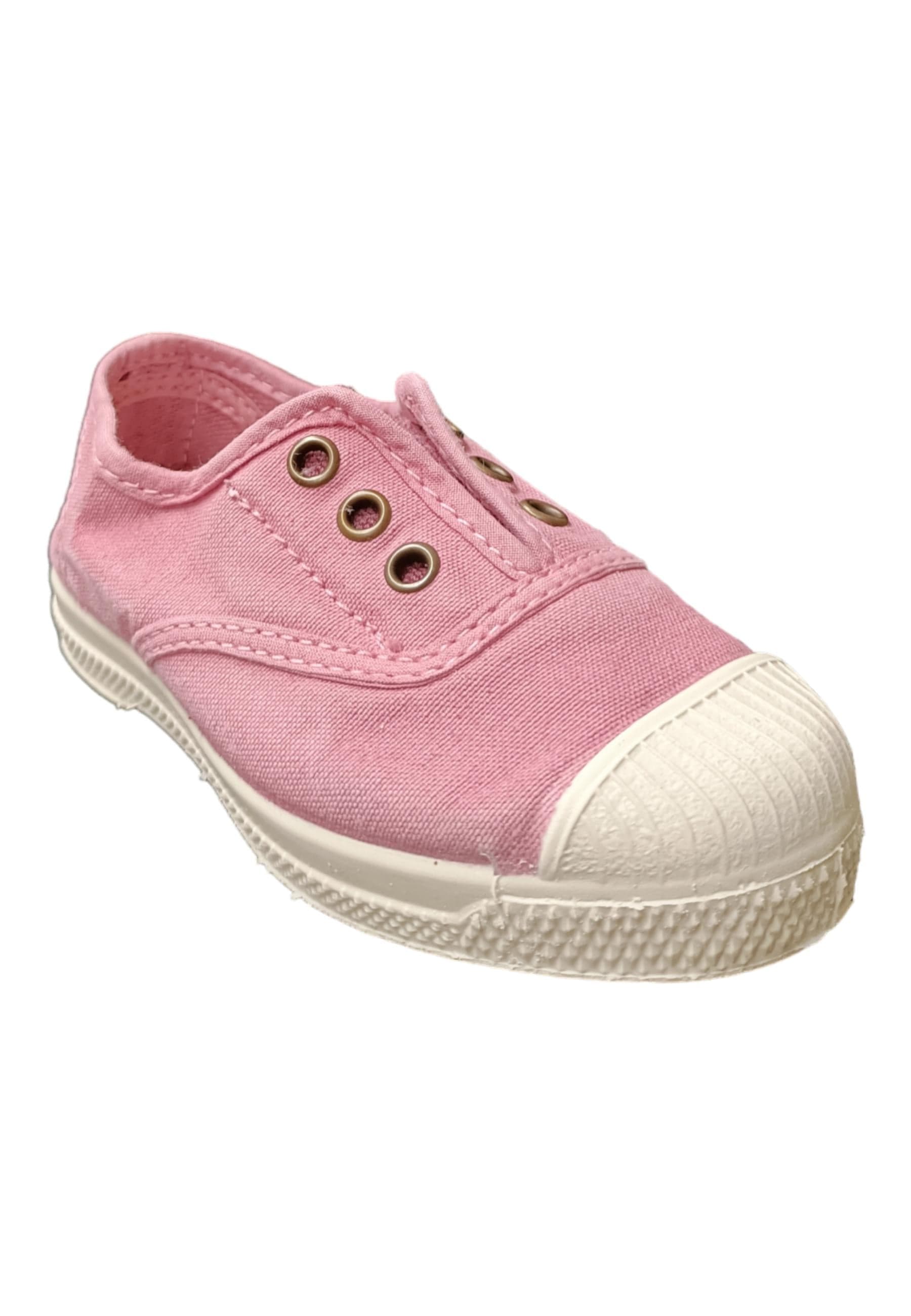 Scarpe sneakers Bambine e ragazze natural world 470  rosa elastico in Sneaker casual Scarpetteria Gica - Trani, commercioVirtuoso.it