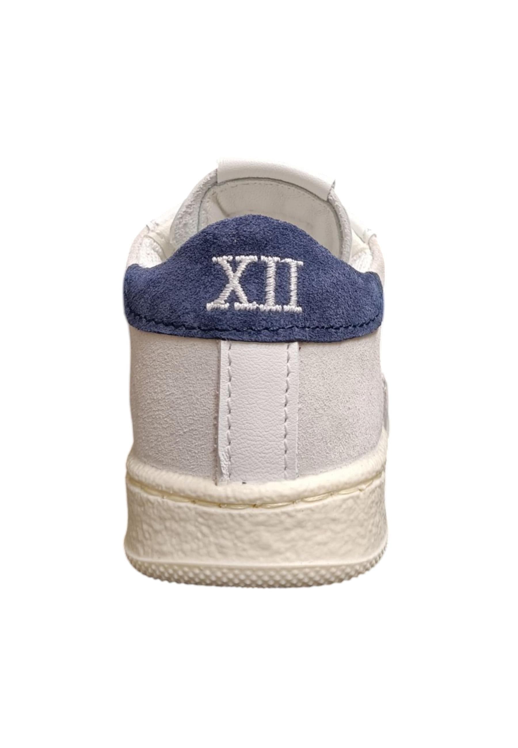 Scarpe sneakers Bambini e ragazzi TWELVE gamme  bianco-blue laccio in Sneaker casual Scarpetteria Gica - Trani, commercioVirtuoso.it