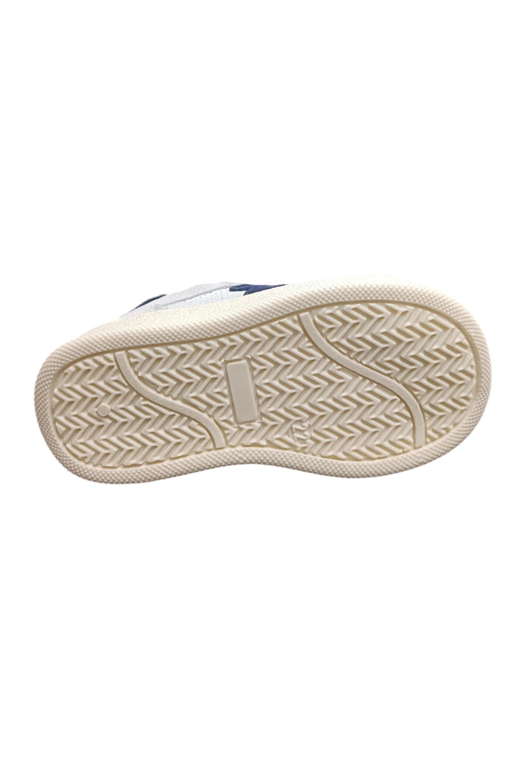 Scarpe sneakers Bambini e ragazzi TWELVE gamme  bianco-blue laccio - 5