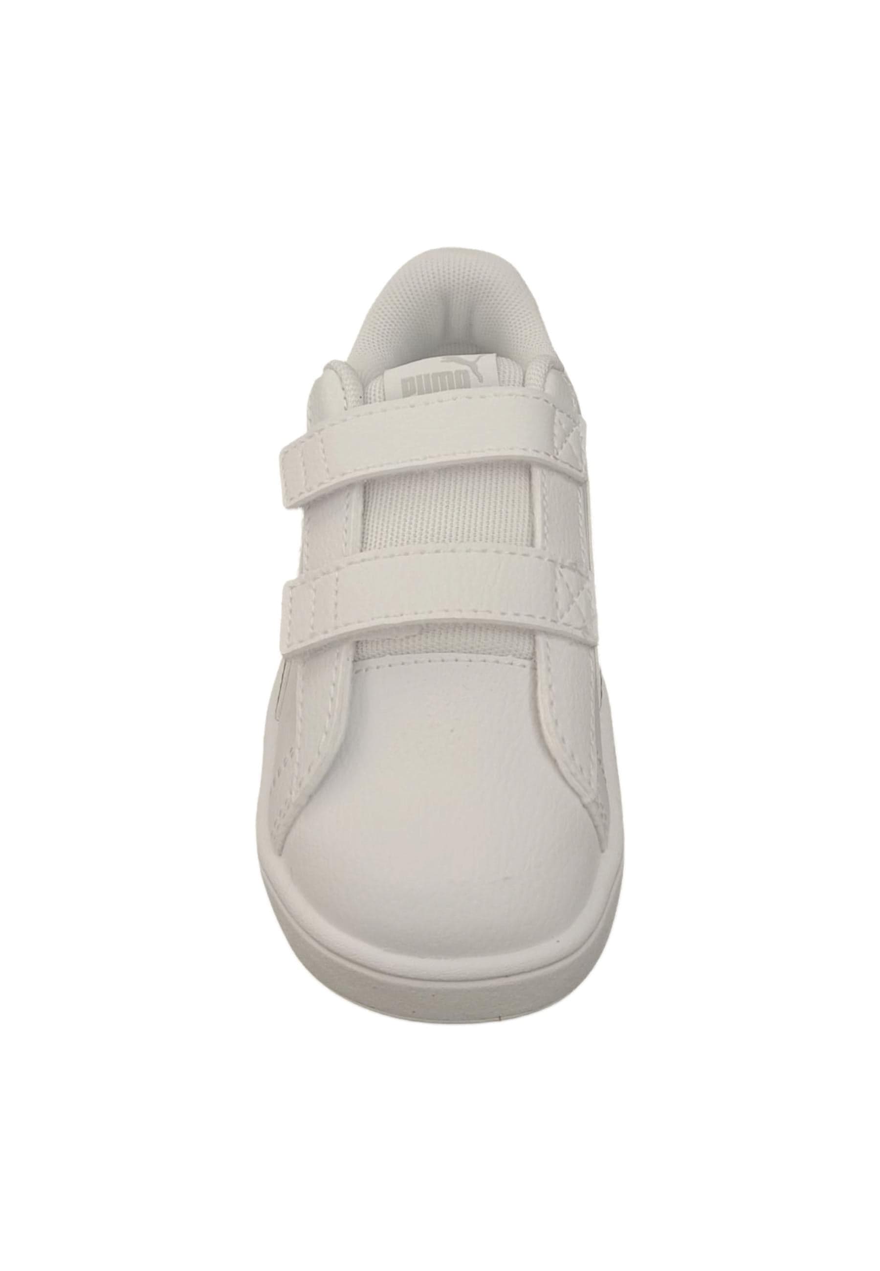 Scarpe sneakers Bambine e ragazze PUMA rickie classic  bianco-grigio velcro in Sneaker casual Scarpetteria Gica - Trani, commercioVirtuoso.it