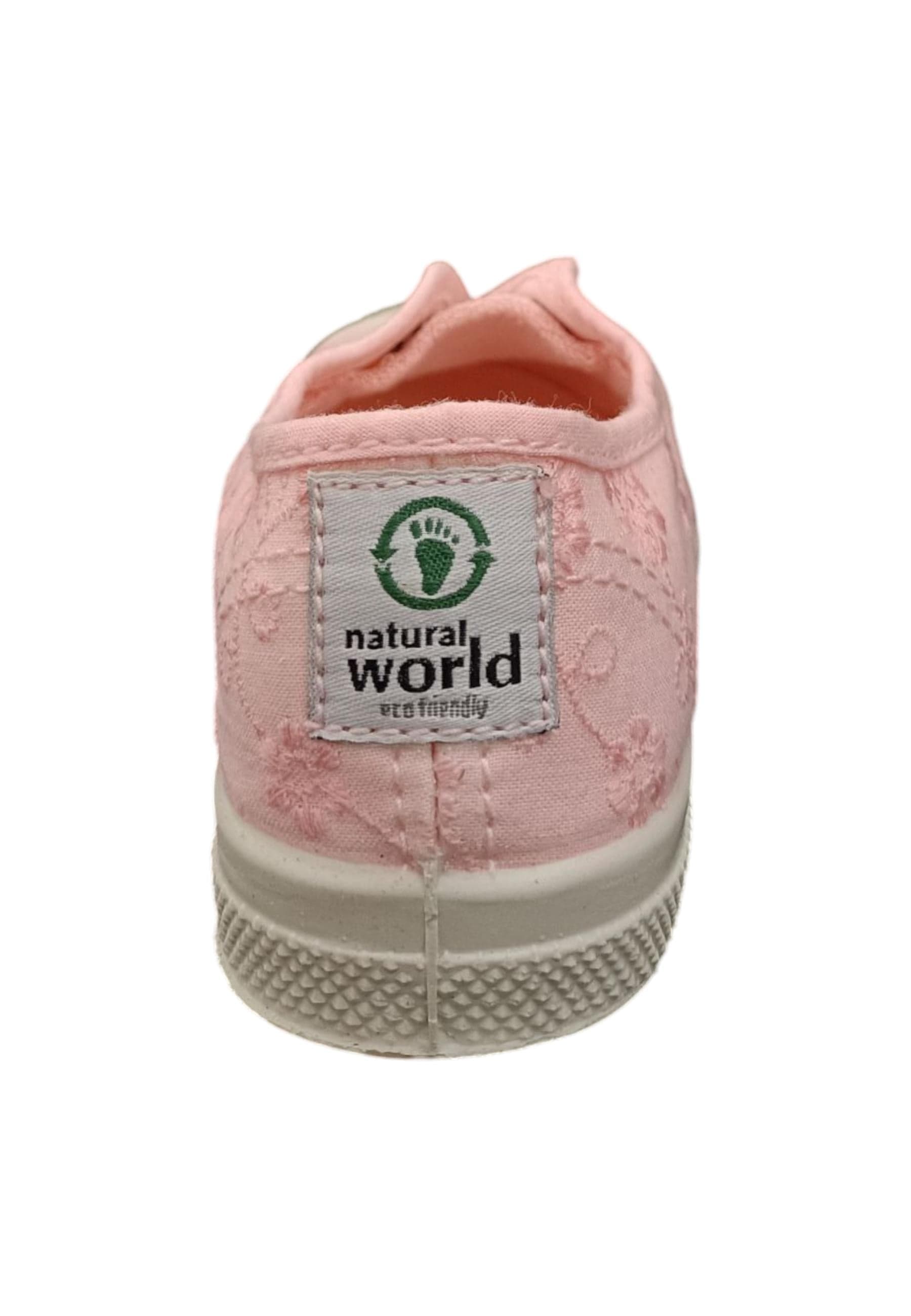 Scarpe sneakers Bambine e ragazze natural world 474  rosa elastico in Sneaker casual Scarpetteria Gica - Trani, commercioVirtuoso.it