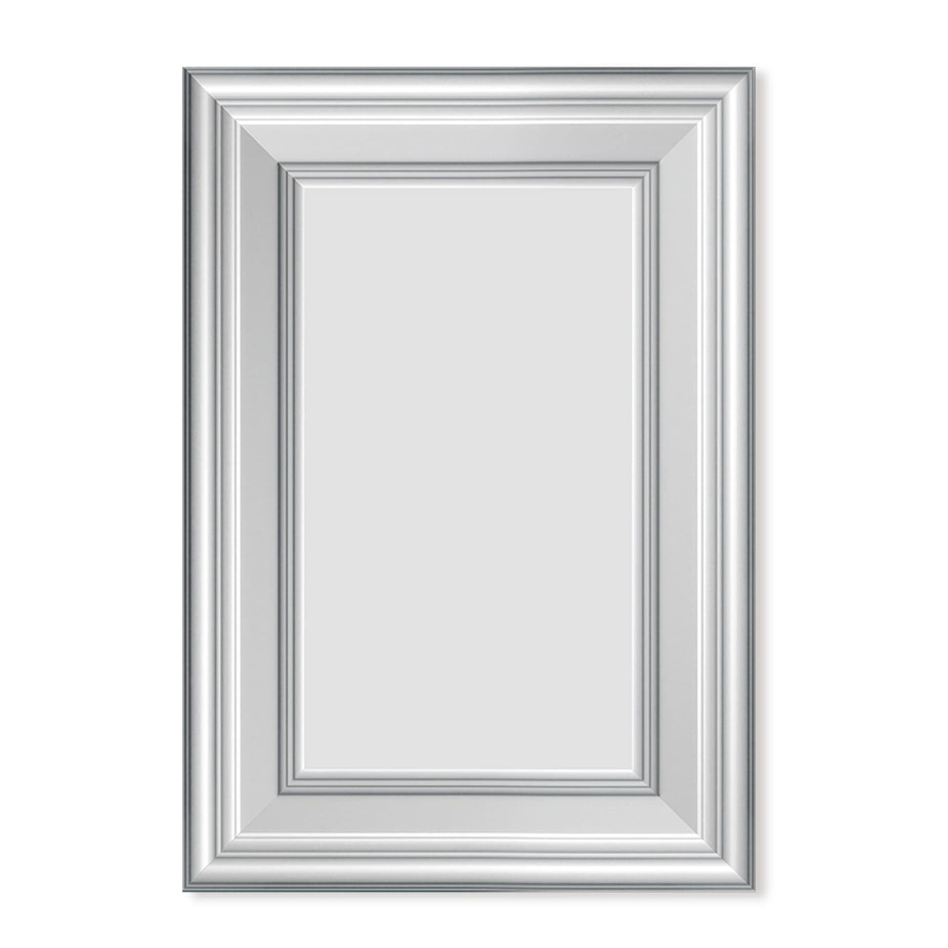 ***STOCK*** SET da 2 cornici Bianche in polimeri preassemblate incluso pannello in cartongesso 40X55cm CAD. - Eternal Parquet