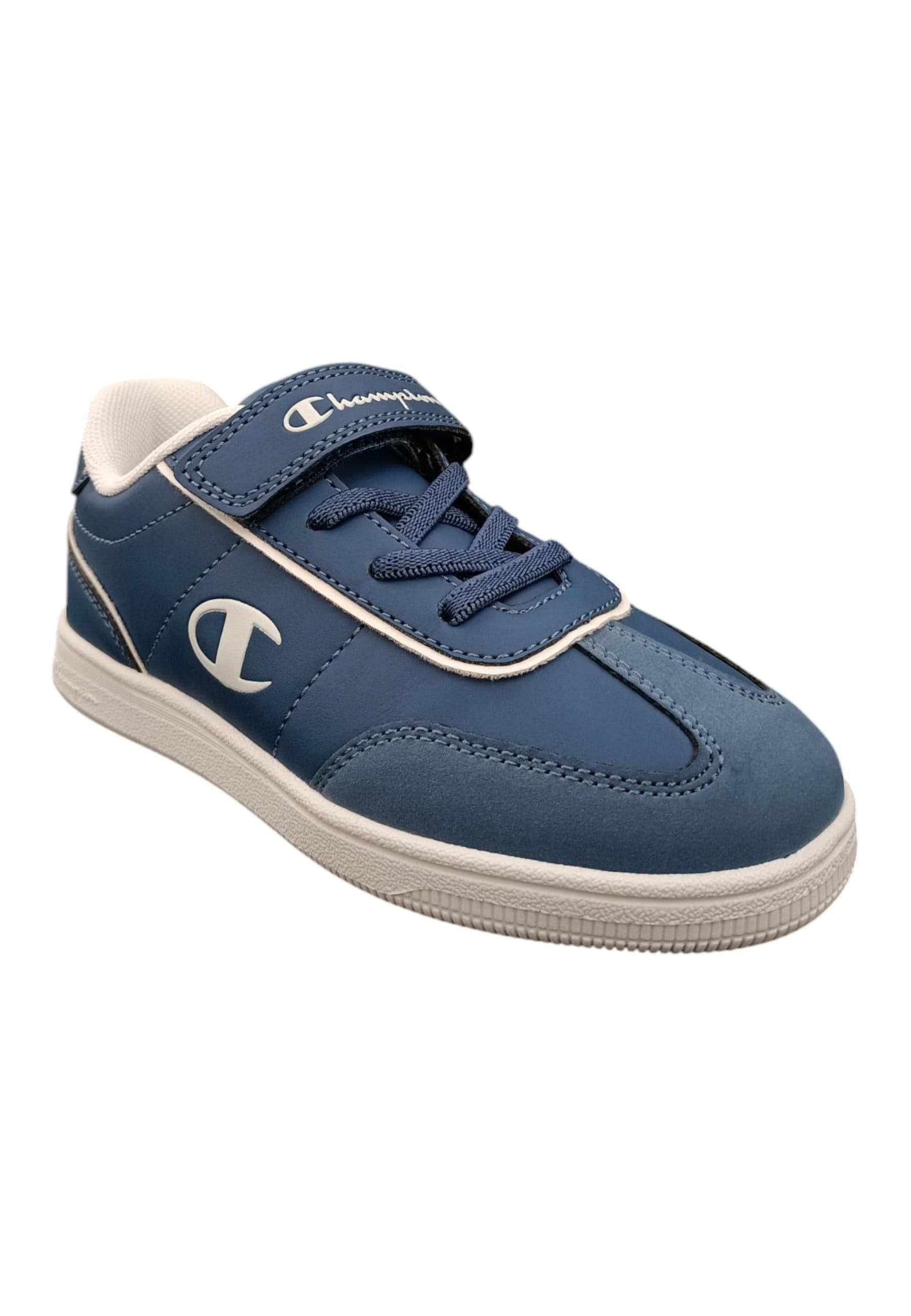 Scarpe sneakers Bambini e ragazzi Champion REBOUND  blue-bianco laccio elastico e velcro in Sneaker casual Scarpetteria Gica - Trani, commercioVirtuoso.it