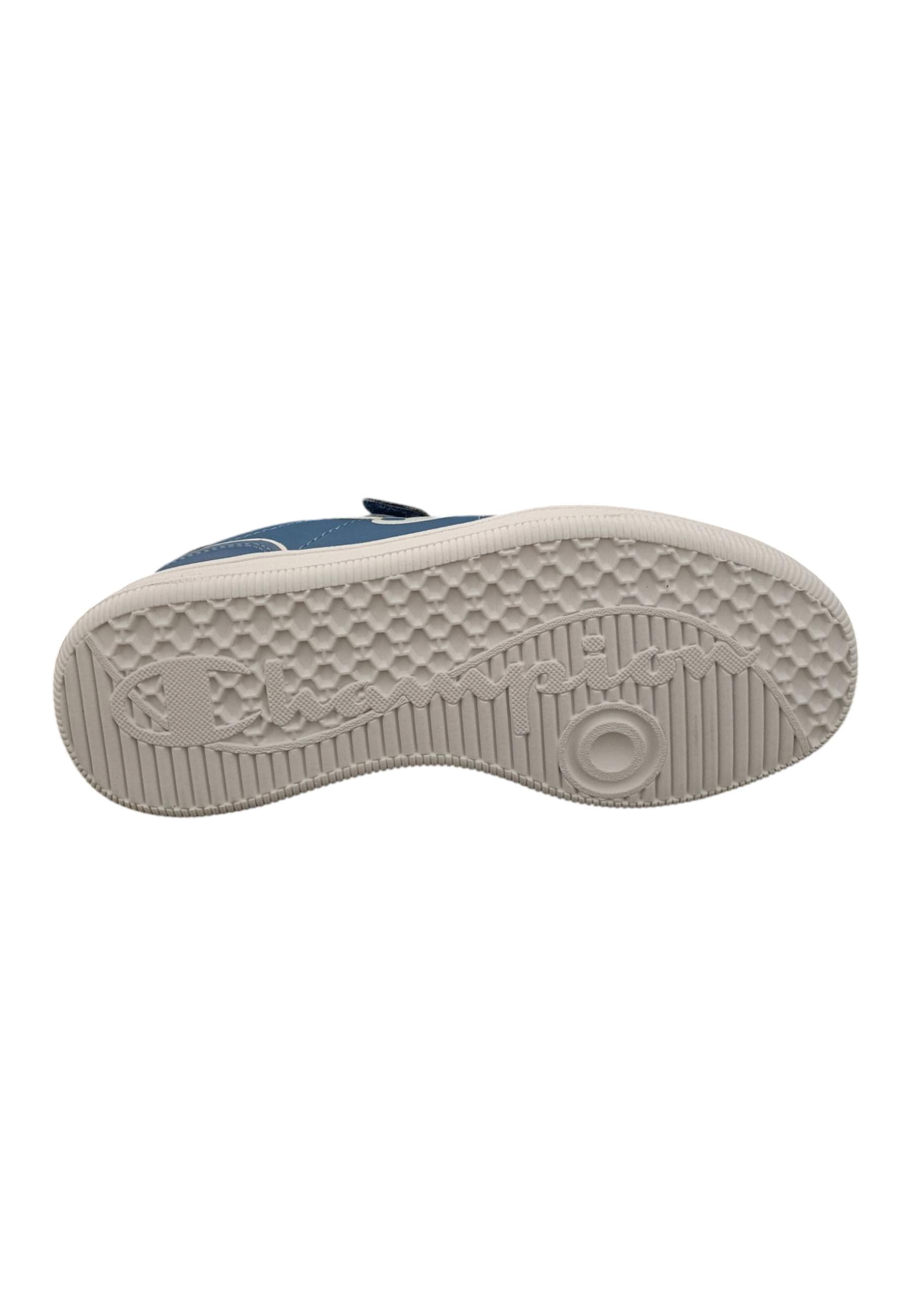 Scarpe sneakers Bambini e ragazzi Champion REBOUND  blue-bianco laccio elastico e velcro in Sneaker casual Scarpetteria Gica - Trani, commercioVirtuoso.it