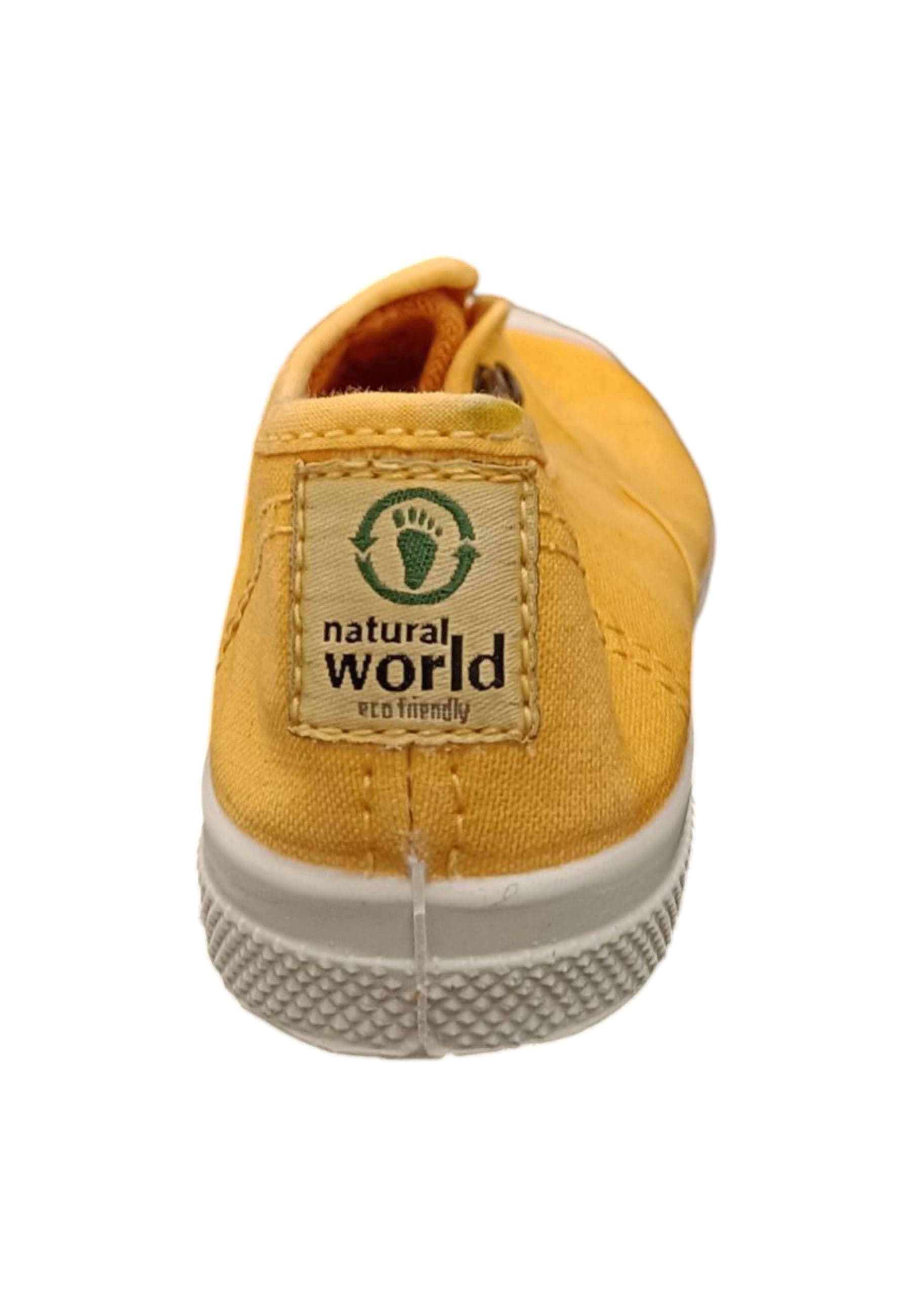 Scarpe sneakers Bambini e ragazzi natural world 470  Giallo elastico in Sneaker casual Scarpetteria Gica - Trani, commercioVirtuoso.it