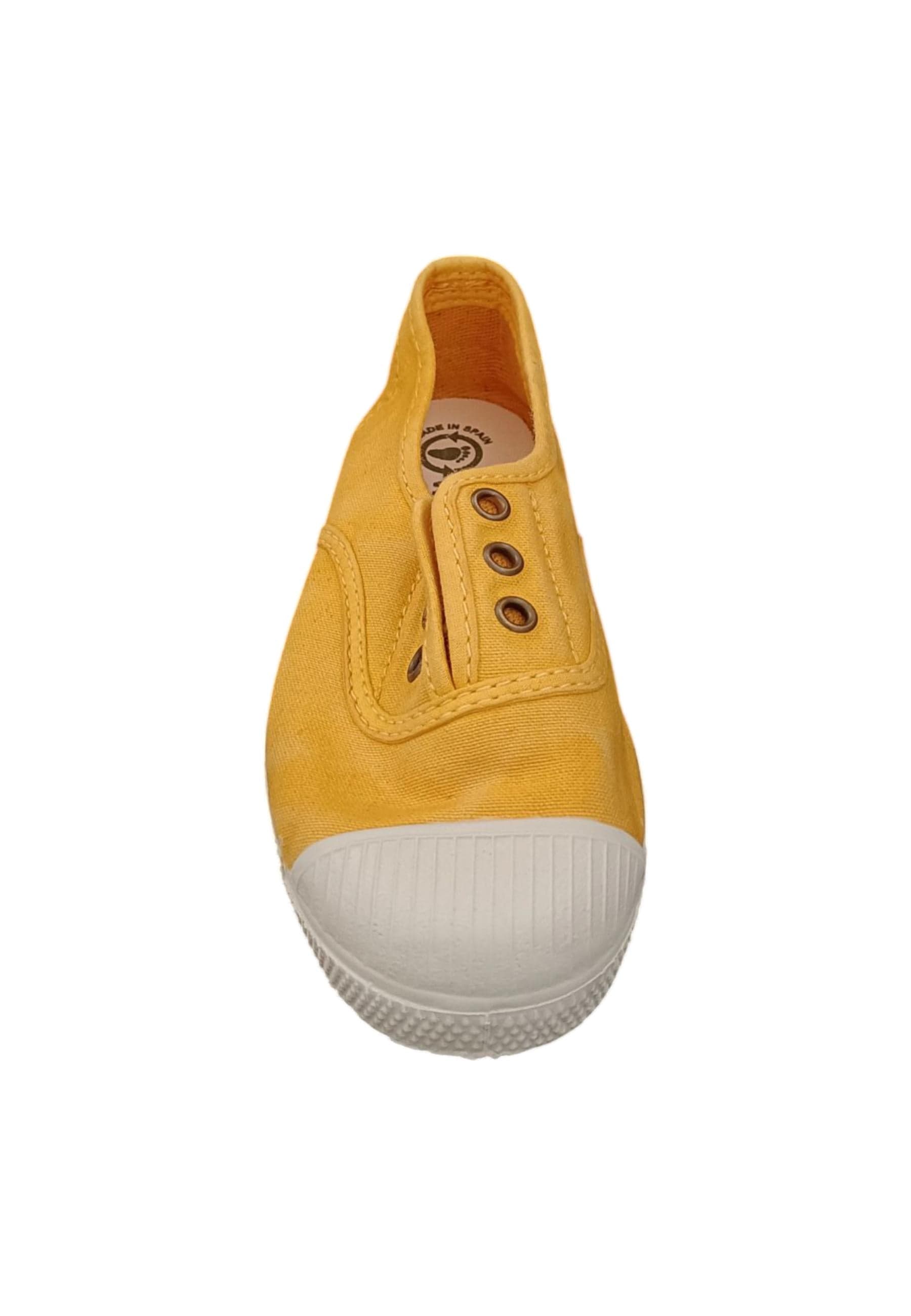 Scarpe sneakers Bambini e ragazzi natural world 470  Giallo elastico in Sneaker casual Scarpetteria Gica - Trani, commercioVirtuoso.it