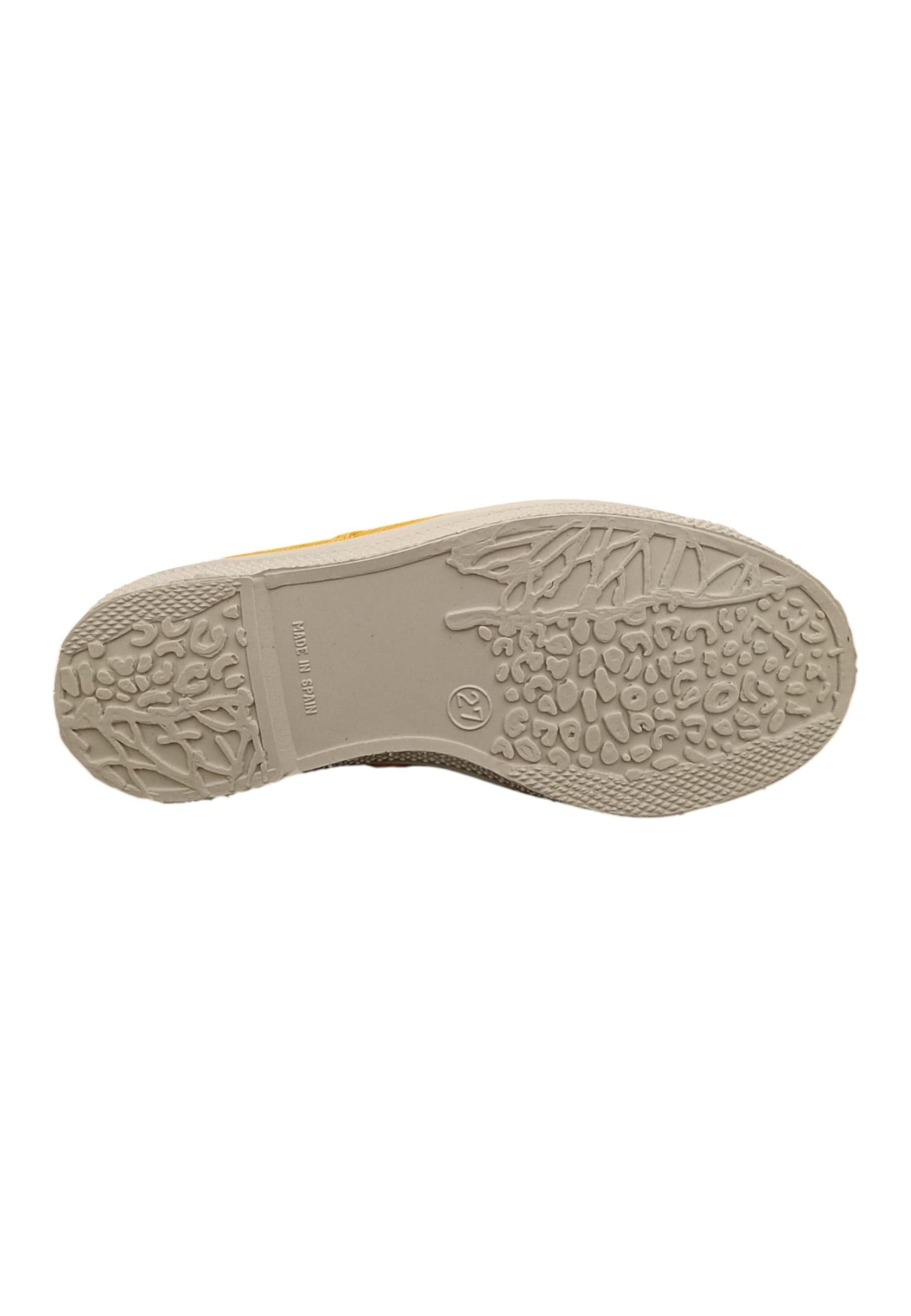 Scarpe sneakers Bambini e ragazzi natural world 470  Giallo elastico in Sneaker casual Scarpetteria Gica - Trani, commercioVirtuoso.it