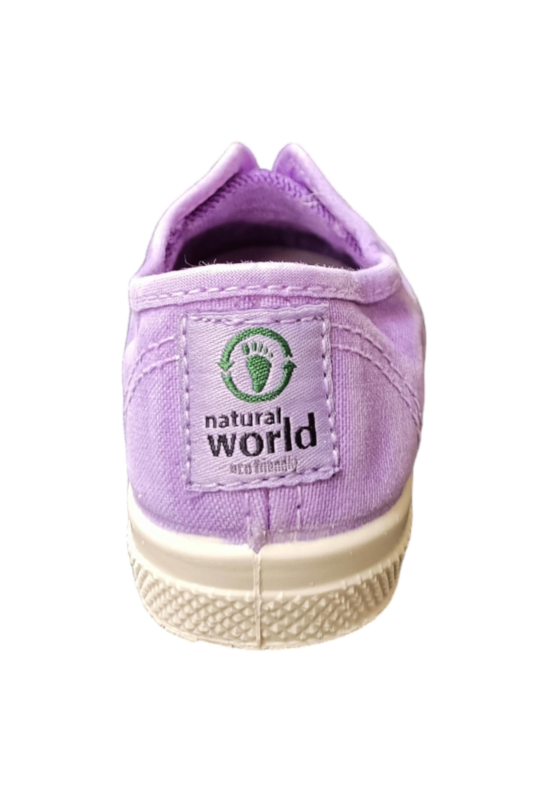 Scarpe sneakers Bambini e ragazzi natural world 470  lilla elastico in Sneaker casual Scarpetteria Gica - Trani, commercioVirtuoso.it