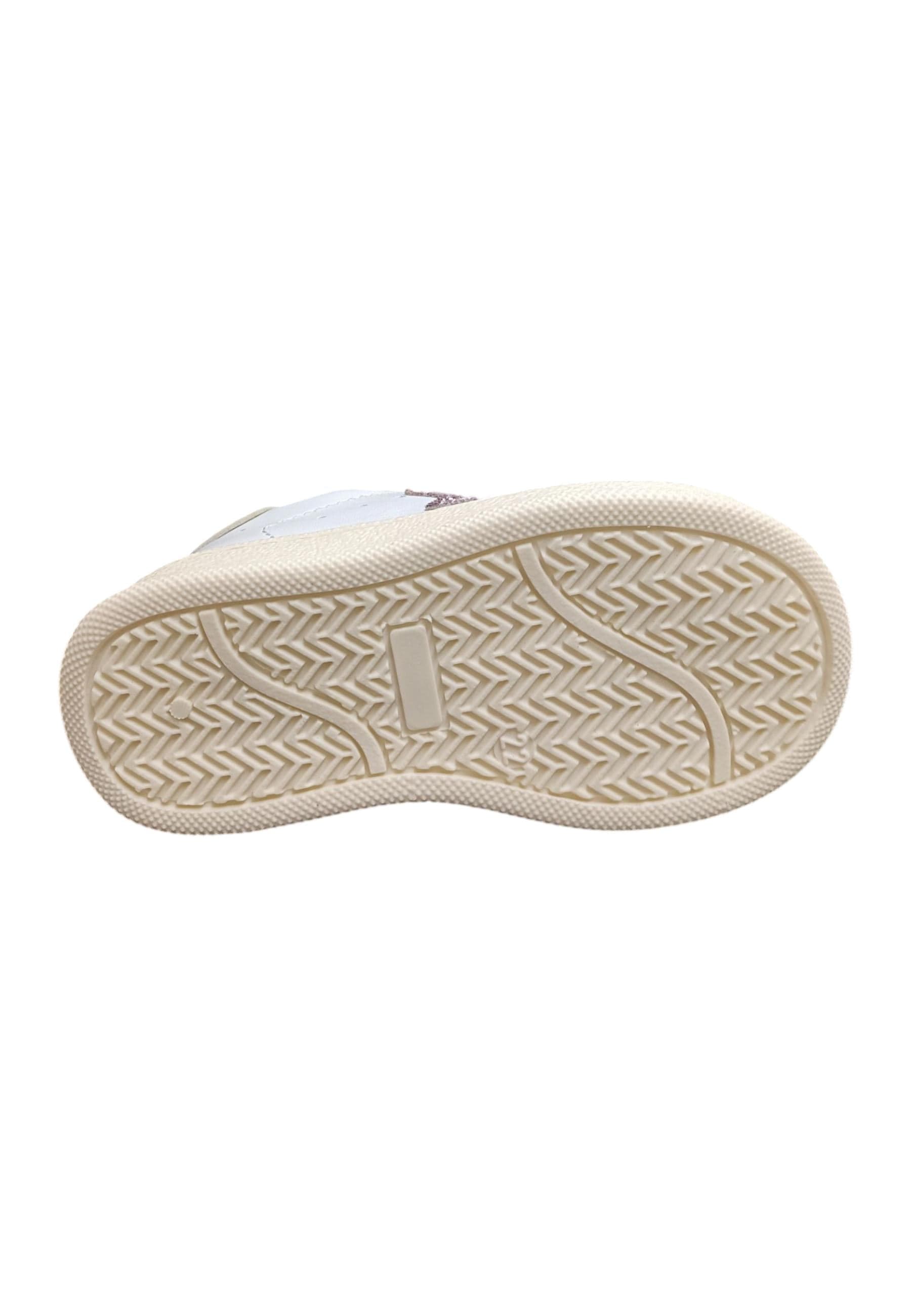 Scarpe sneakers Bambine e ragazze TWELVE gamme  bianco-glicine-platino laccio - 5
