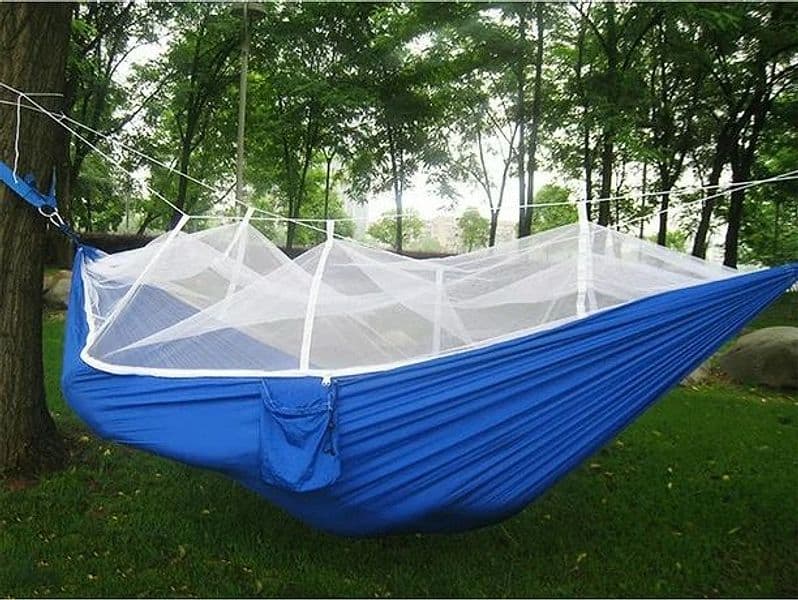 AMACA CON ZANZARIERA RETE ULTRALEGGERA TENDA ALTALENA ESCURSIONI CAMPEGGIO VIAGGIO 016566 - 8
