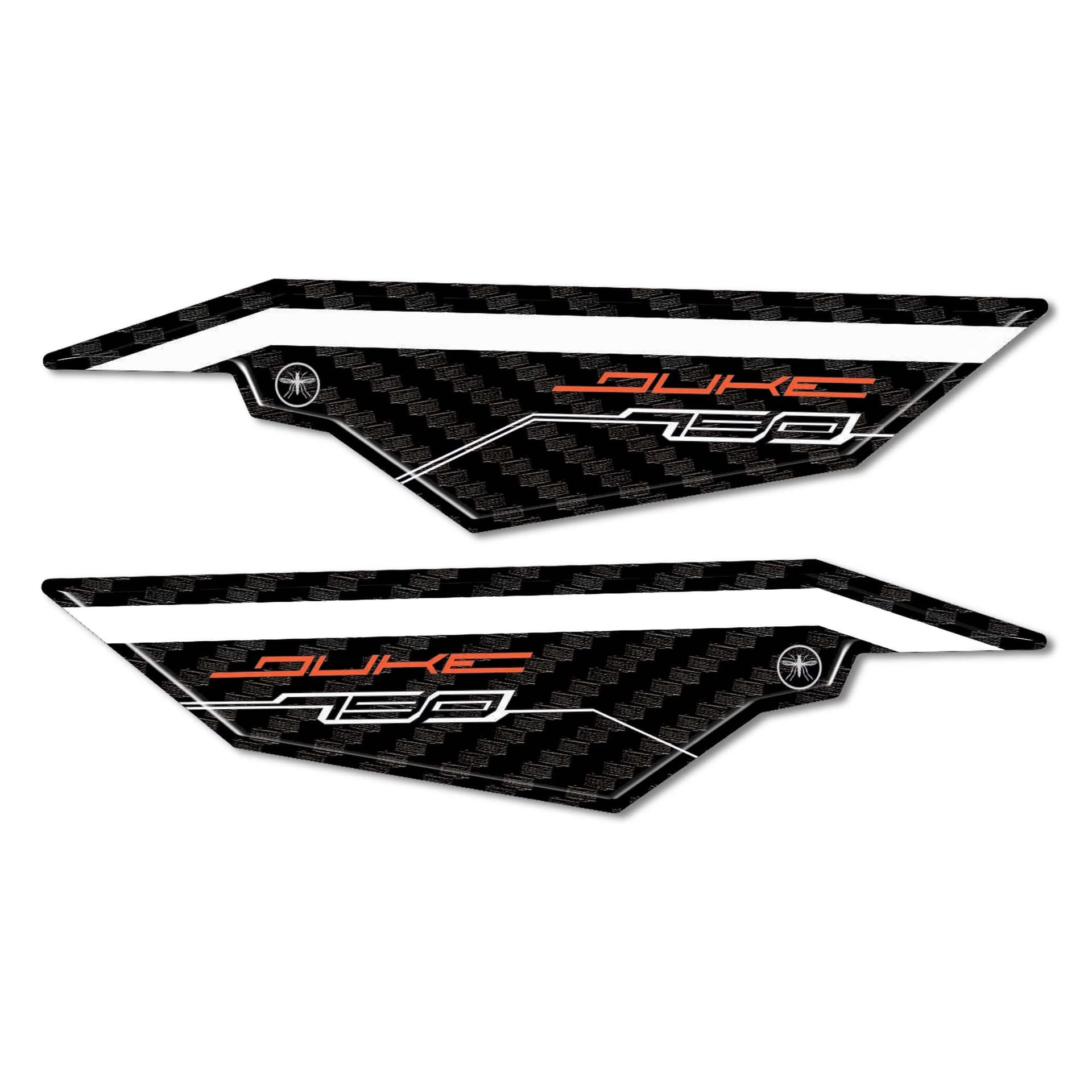 Adesivi resina Gel 3D battitacco moto compatibili con KTM 790 Duke 2018-2025 - 7