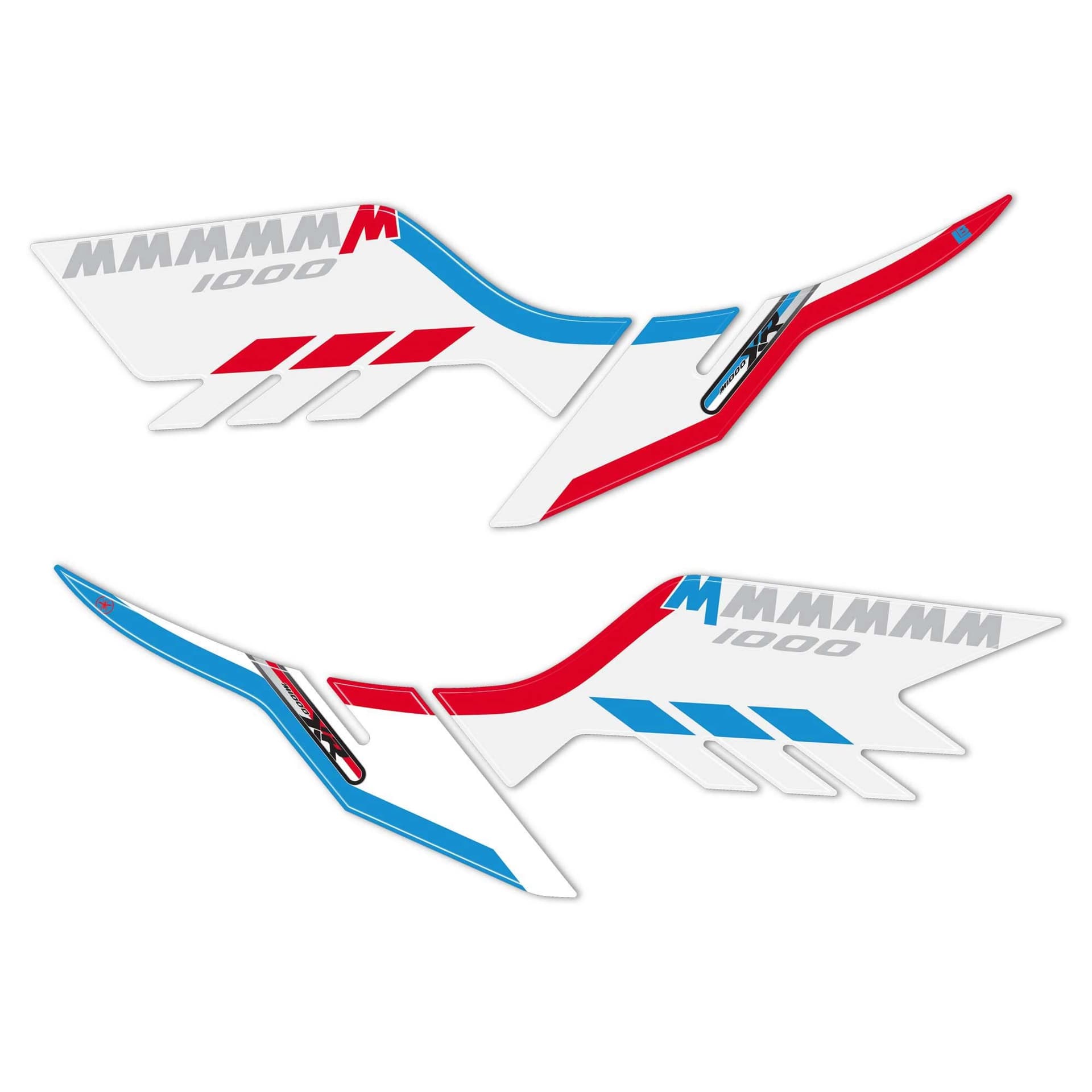 Adesivi Protezioni Laterali Serbatoio compatibile con BMW M 1000 XR 2023-25 - 13