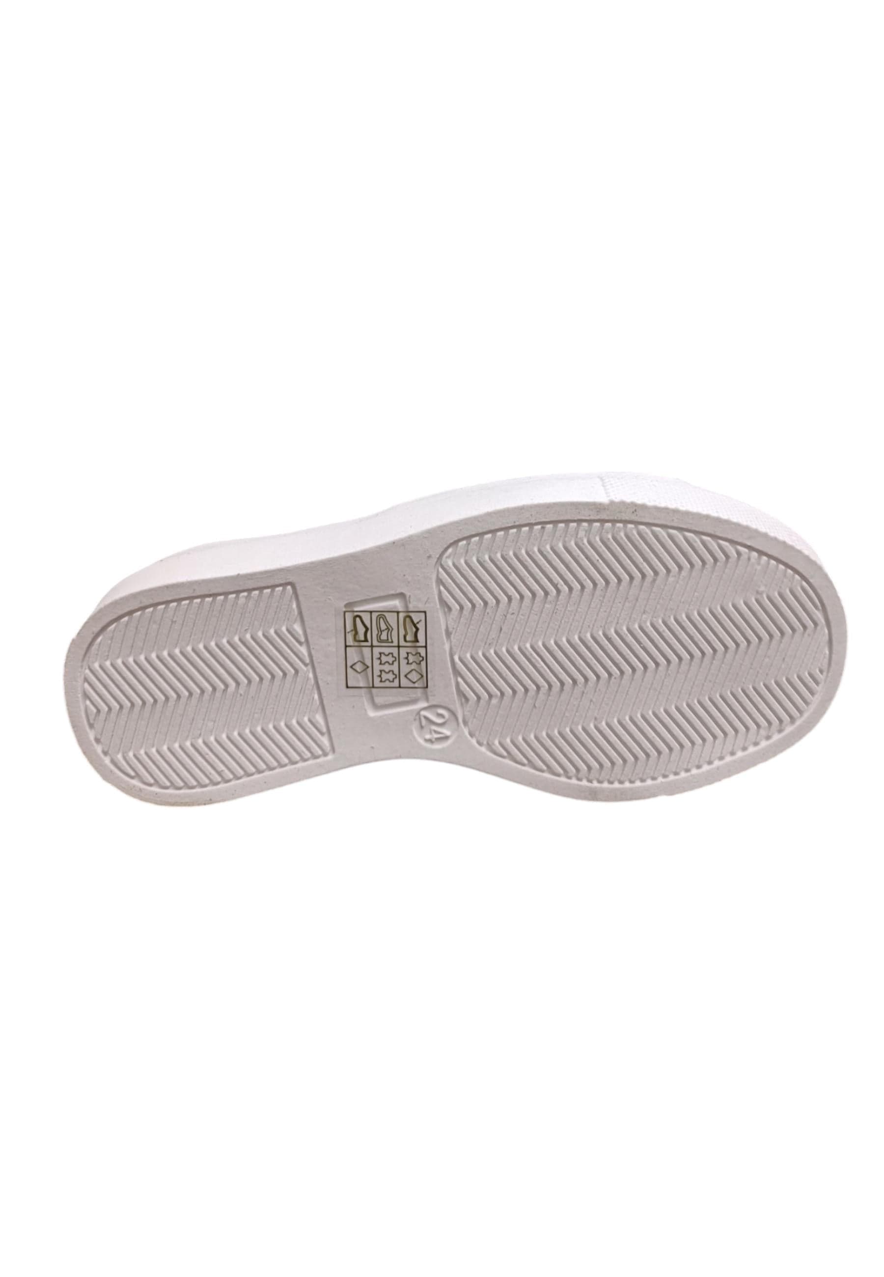 Scarpe sneakers Bambine e ragazze balducci BUTTER  bianco-argento-beige-maculato laccio e zip laterale in Ballerine Scarpetteria Gica - Trani, commercioVirtuoso.it