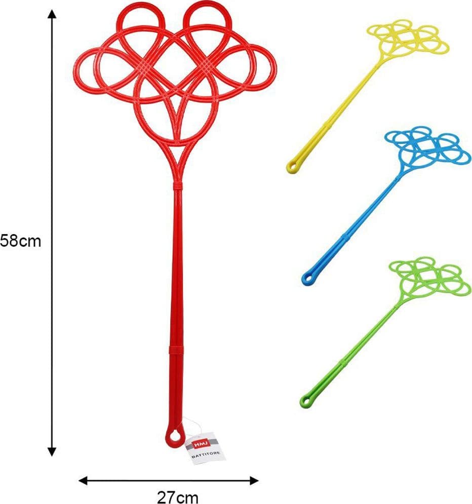 BATTI TAPPETO PANNI MATERASSI BATTIPANNI IN PLASTICA BATTITUTTO  IN VARI COLORI - 5