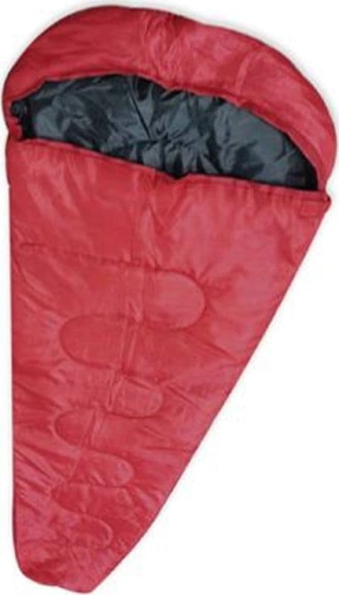 SET 2PZ SACCO A PELO LEGGERO COMPATTO 220X80CM COPERTA COMFORT PER CAMPEGGIO 017049 - 4