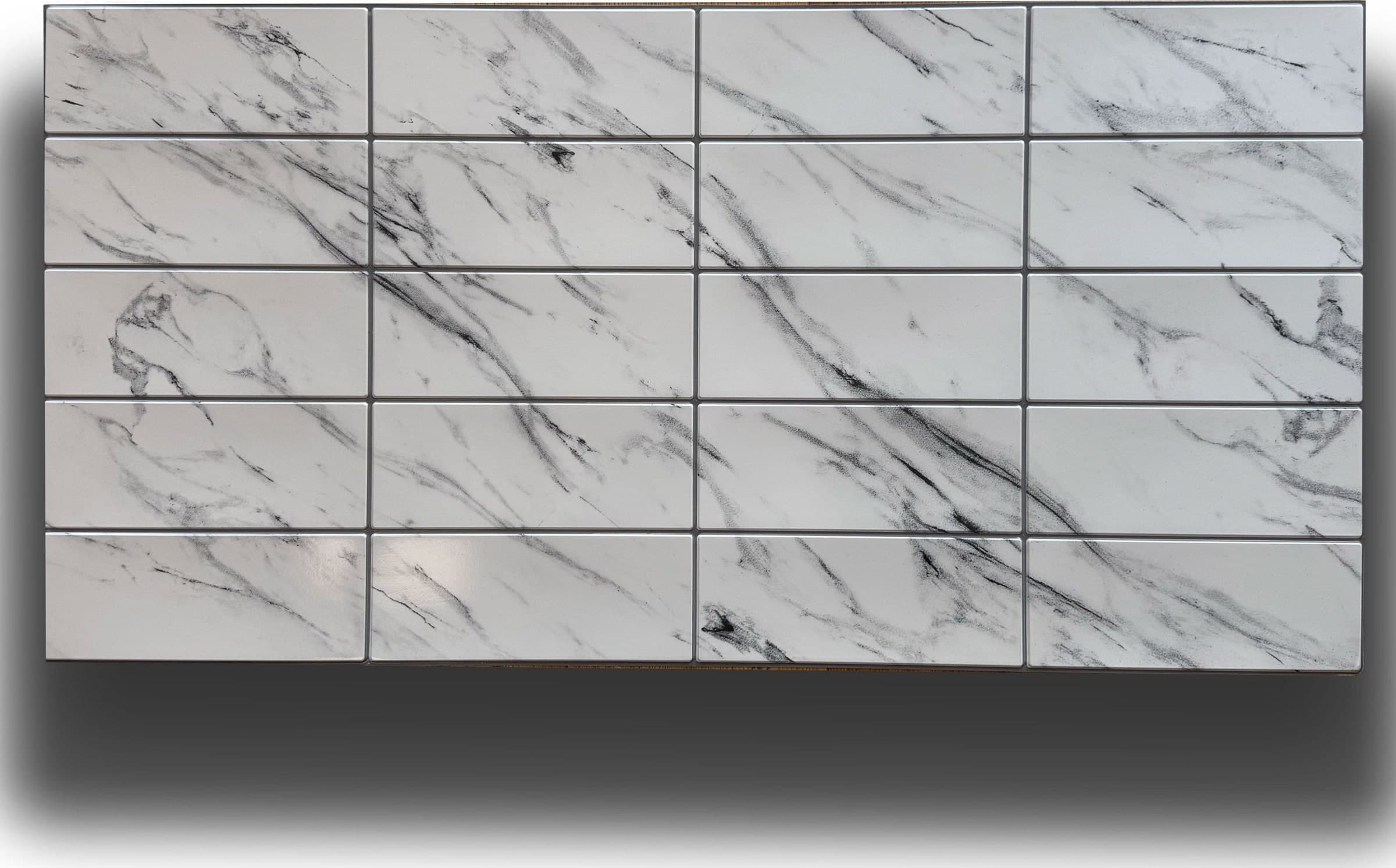 Pannelli 3D Rivestimento a parete in PVC effetto MARMO CARRARA 95x48cm Realistici, isolanti, idrorepellenti. in Decorazioni a parete Eternal Parquet - Ariano Irpino, commercioVirtuoso.it