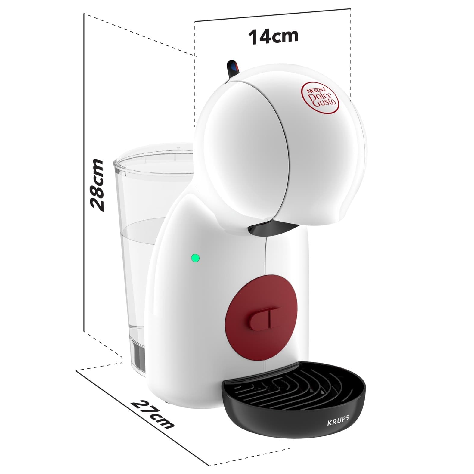 Krups NESCAFÉ DOLCE GUSTO KP1A31 Automatica/Manuale Macchina per caffè a capsule 0,8 L - 7