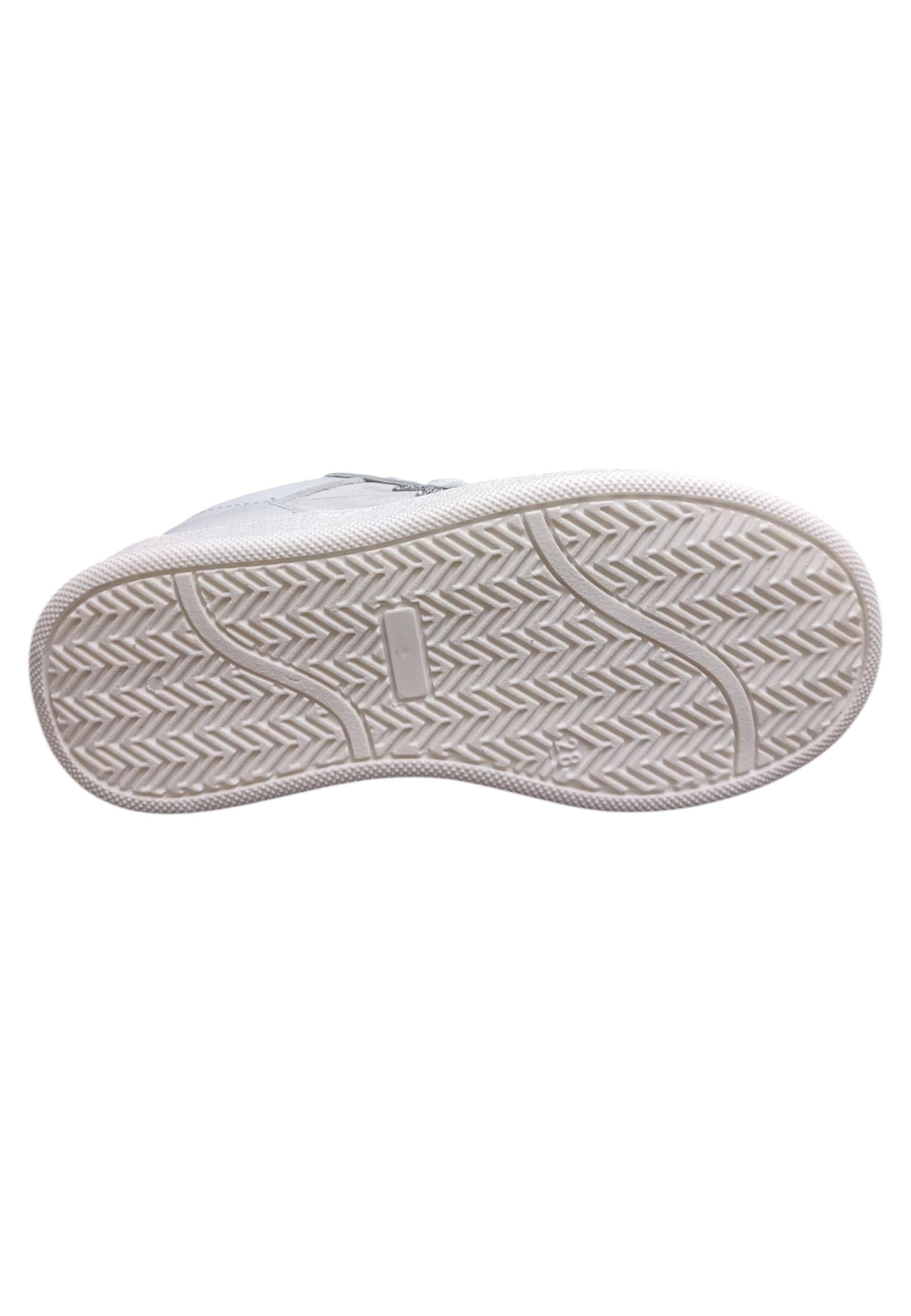 Scarpe sneakers Bambine e ragazze TWELVE RAPTOR  bianco-argento-platino laccio in Ballerine Scarpetteria Gica - Trani, commercioVirtuoso.it