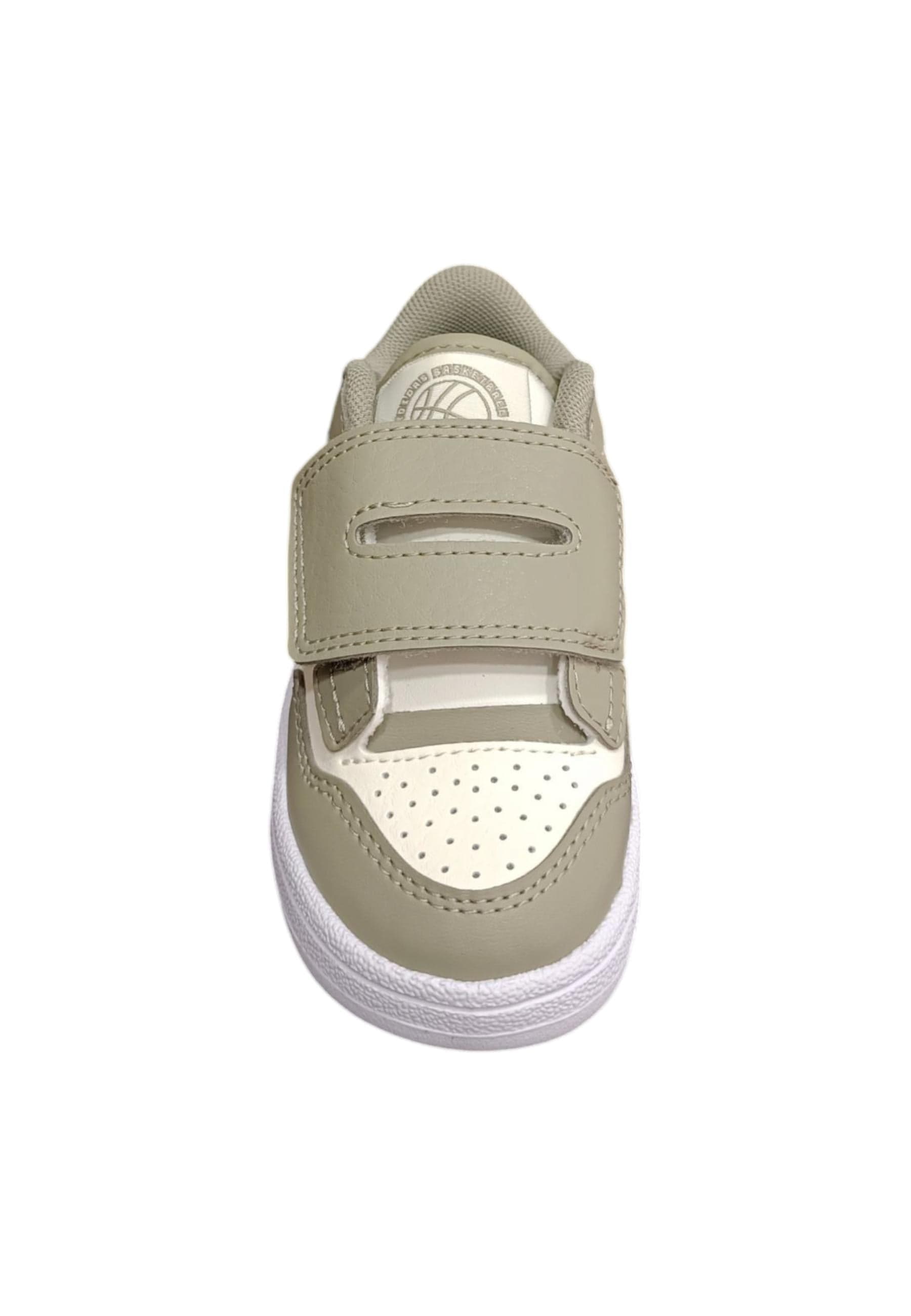 Scarpe sneakers Bambini e ragazzi adidas rapid court  grigio-bianco velcro in Ballerine Scarpetteria Gica - Trani, commercioVirtuoso.it