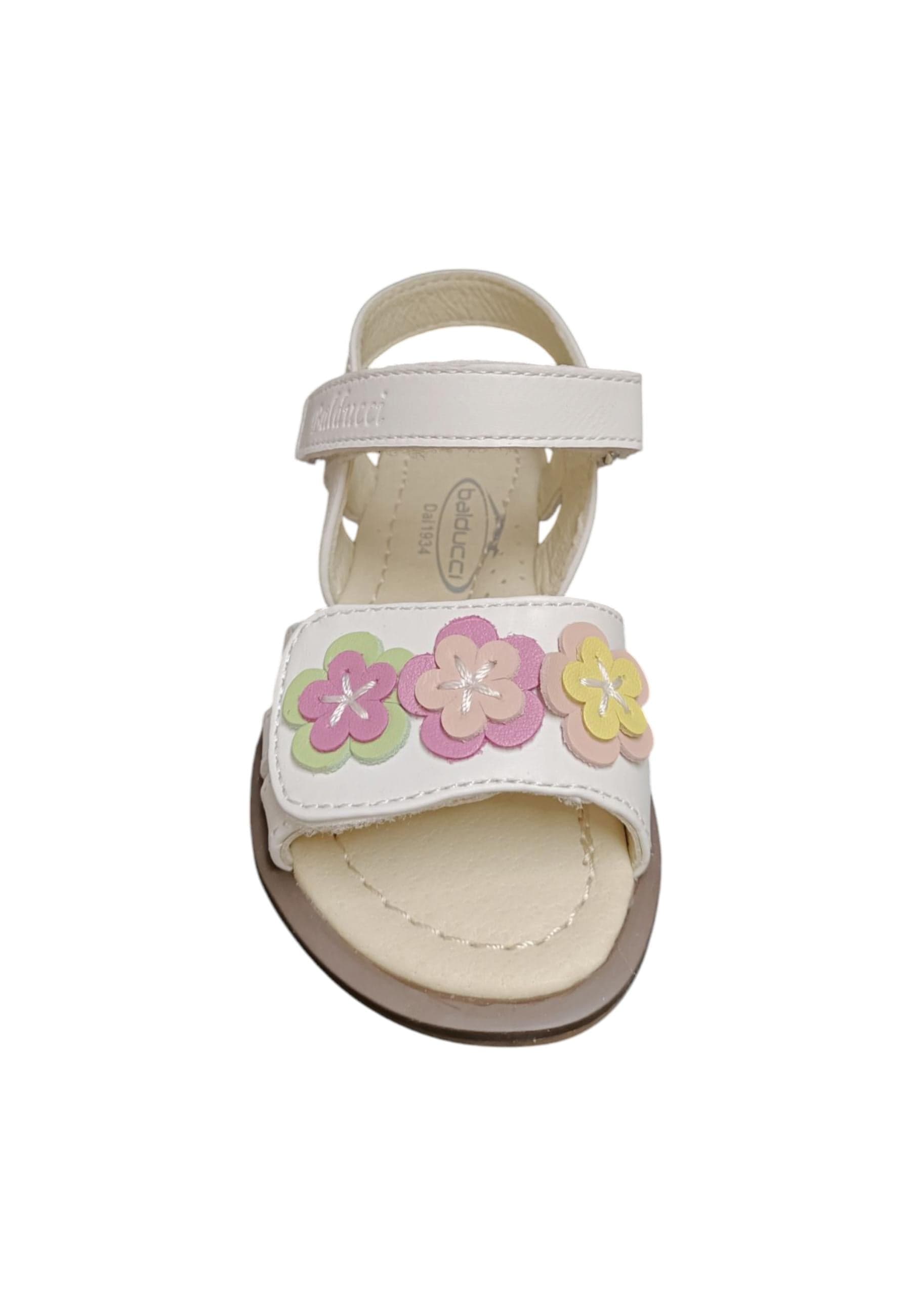 Scarpe sandalo Bambine e ragazze balducci GULLIT  bianco-fuxja velcro in Ballerine Scarpetteria Gica - Trani, commercioVirtuoso.it