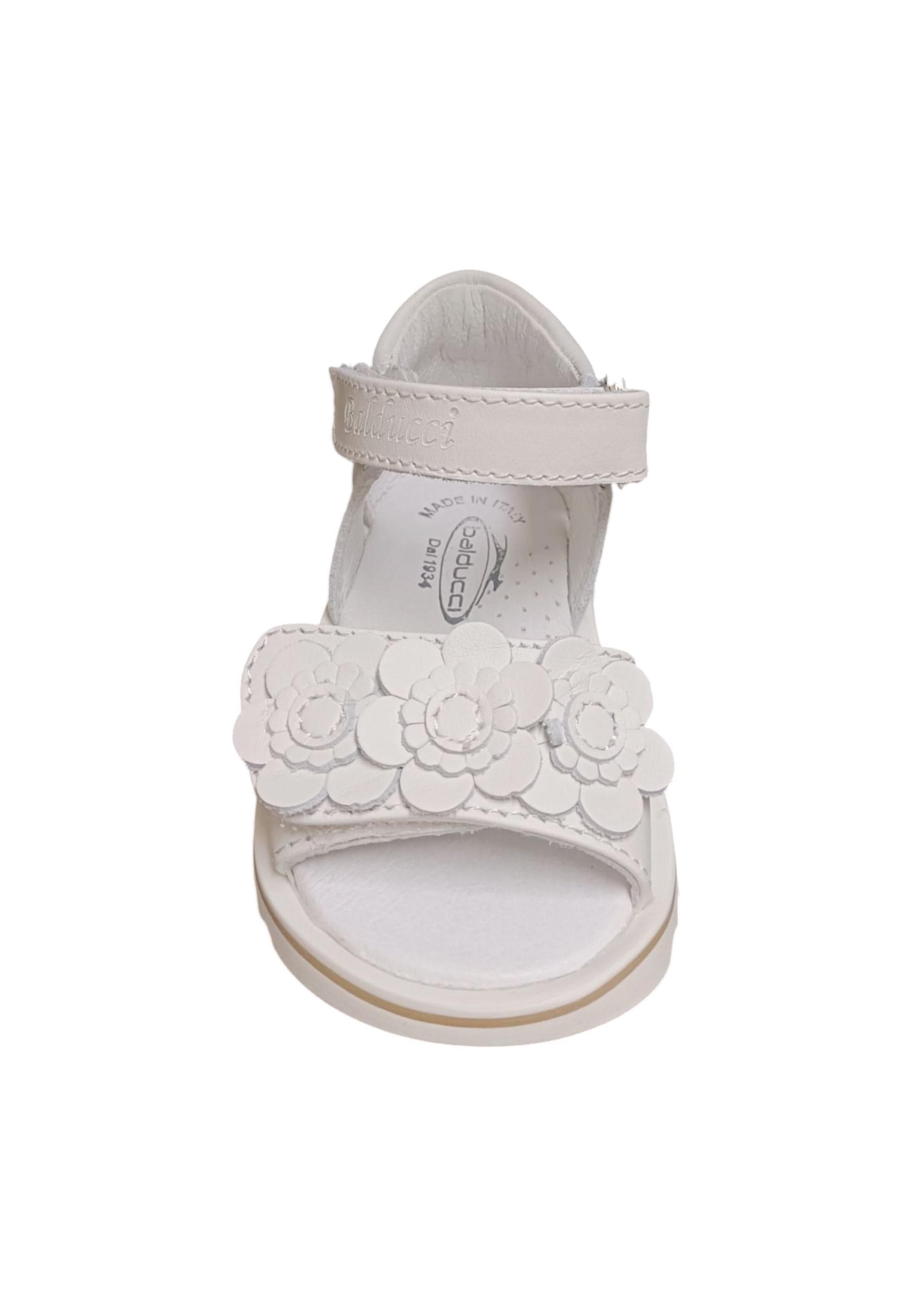 Scarpe sandalo tallonato Bambine balducci CITA  bianco velcro in Ballerine Scarpetteria Gica - Trani, commercioVirtuoso.it
