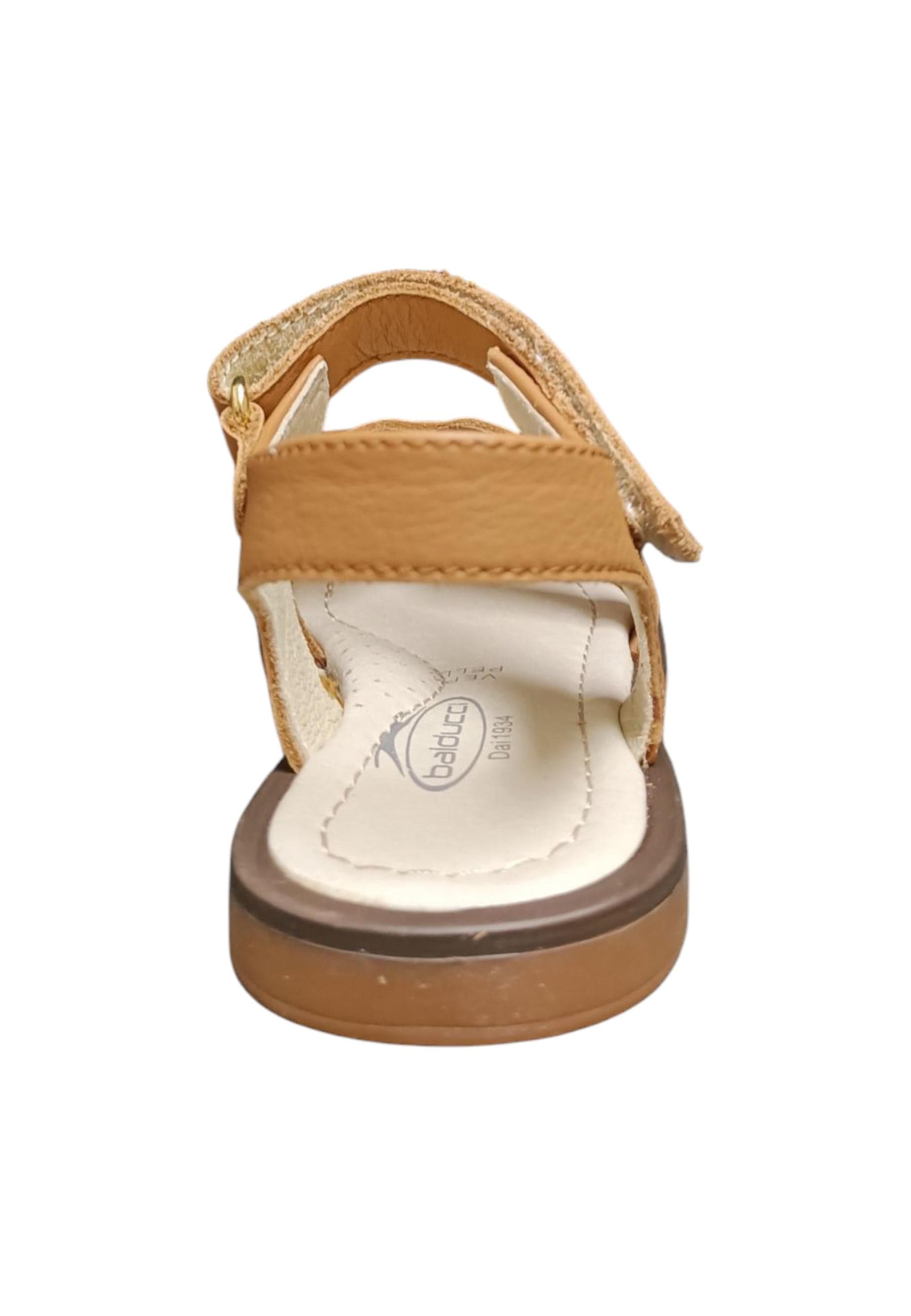 Scarpe sandalo Bambine e ragazze balducci GULLIT  cuoio velcro in Ballerine Scarpetteria Gica - Trani, commercioVirtuoso.it