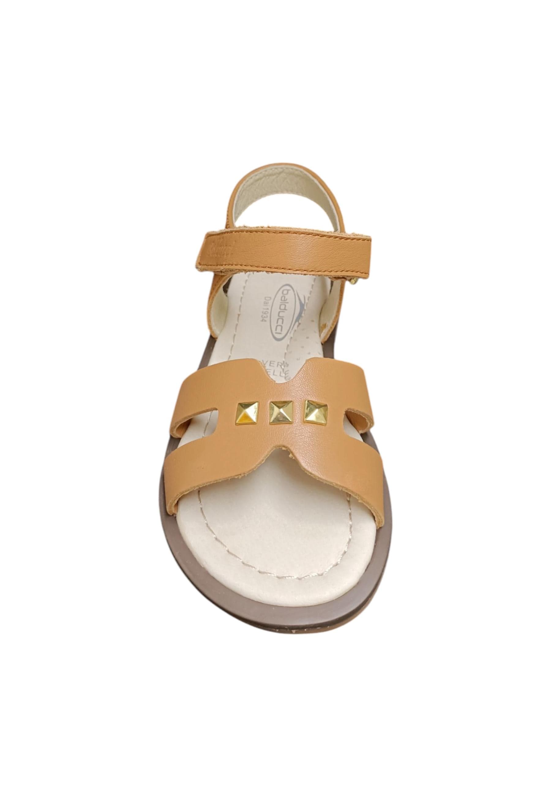 Scarpe sandalo Bambine e ragazze balducci GULLIT  cuoio velcro in Ballerine Scarpetteria Gica - Trani, commercioVirtuoso.it