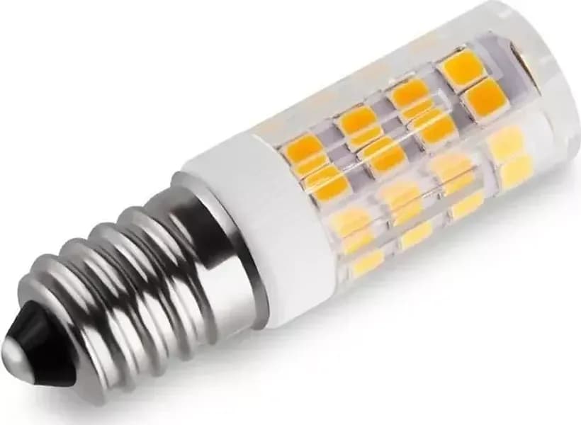 Lampada a LED E14 7W resa 63W 220V 360°CON LED 2835 BIANCO FREDDO 6000K CASA LAMPADARI VETRINE