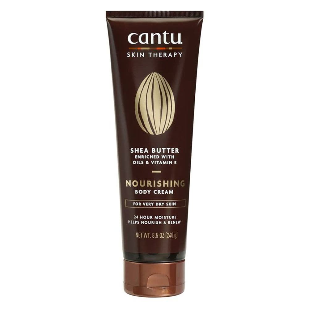 CANTU SHEA BUTTER ENRICHED WITH OLIO & VITAMIN E BODY CREAM NOURISHING 240G PER CORPO PAESE DI ORIGINE USA - 2