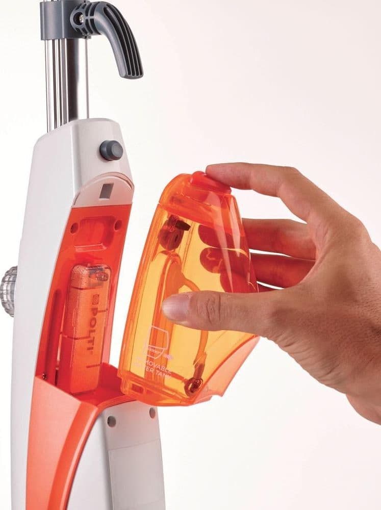 Polti PTEU0273 Pulitore a vapore Scopa a vapore 0,3 L 1500 W Arancione, Bianco - 5