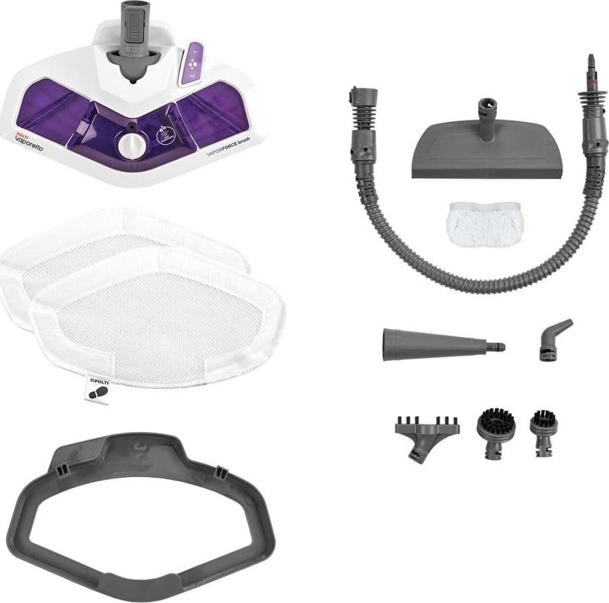 Polti Vaporetto SV440_Double Scopa a vapore 0,3 L 1500 W Viola, Bianco - 5