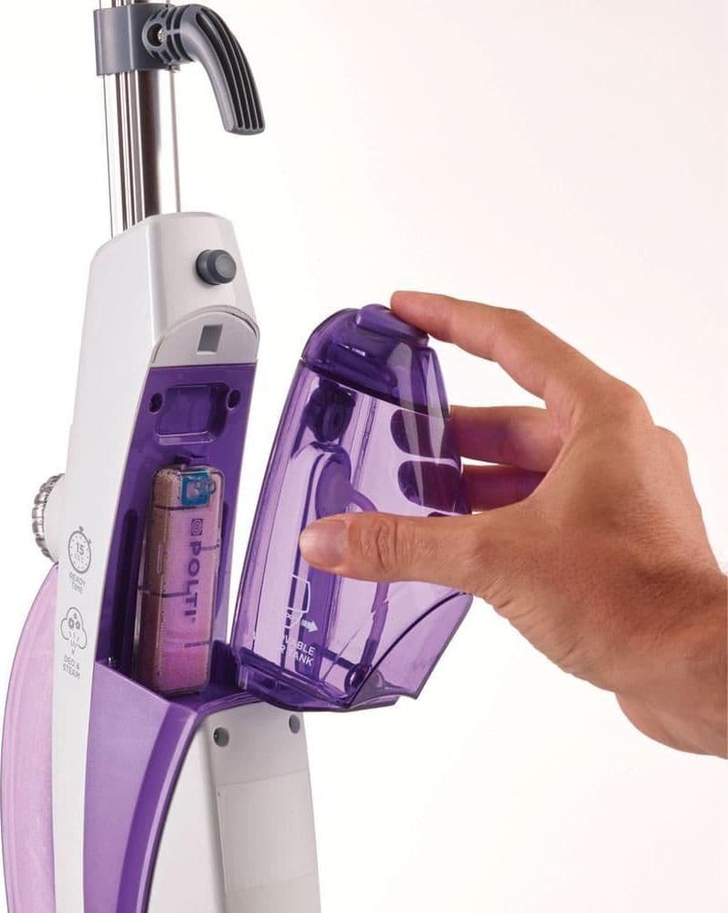 Polti Vaporetto SV440_Double Scopa a vapore 0,3 L 1500 W Viola, Bianco - 8