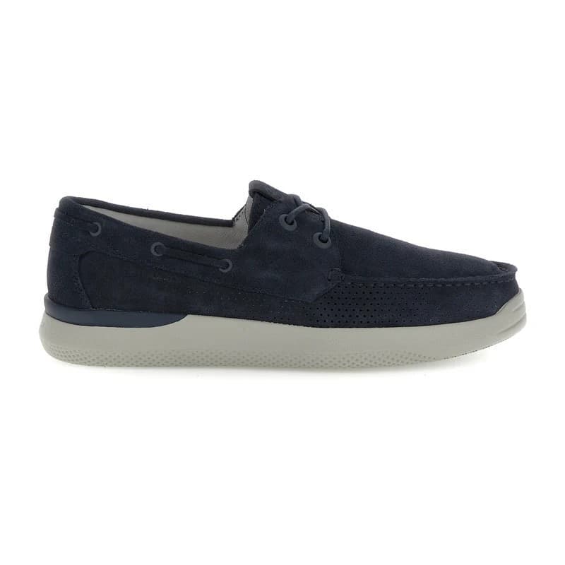 Stonefly sneakers uomo Custer 17 camoscio blu 222461 - 2